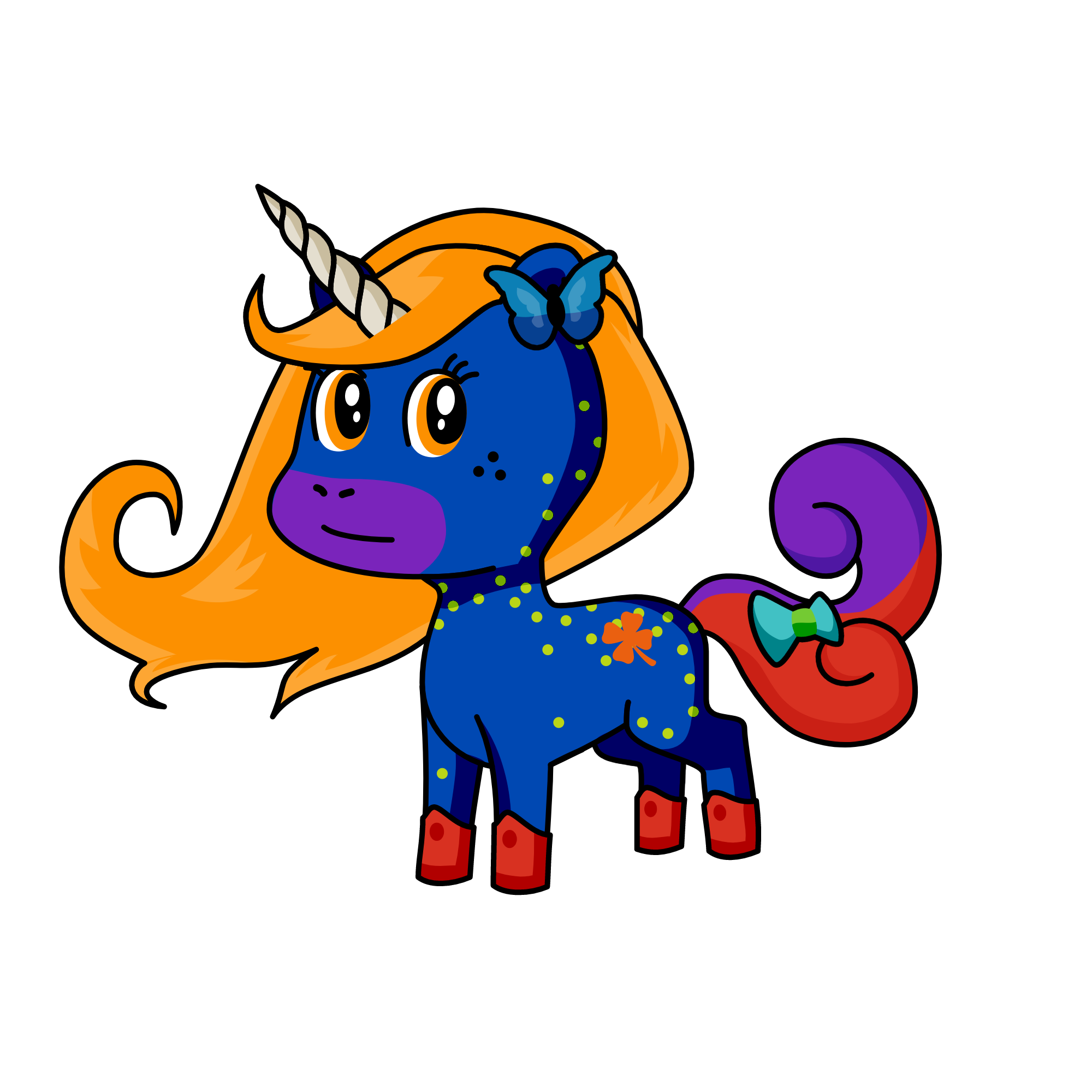 Stormy, the unicorn