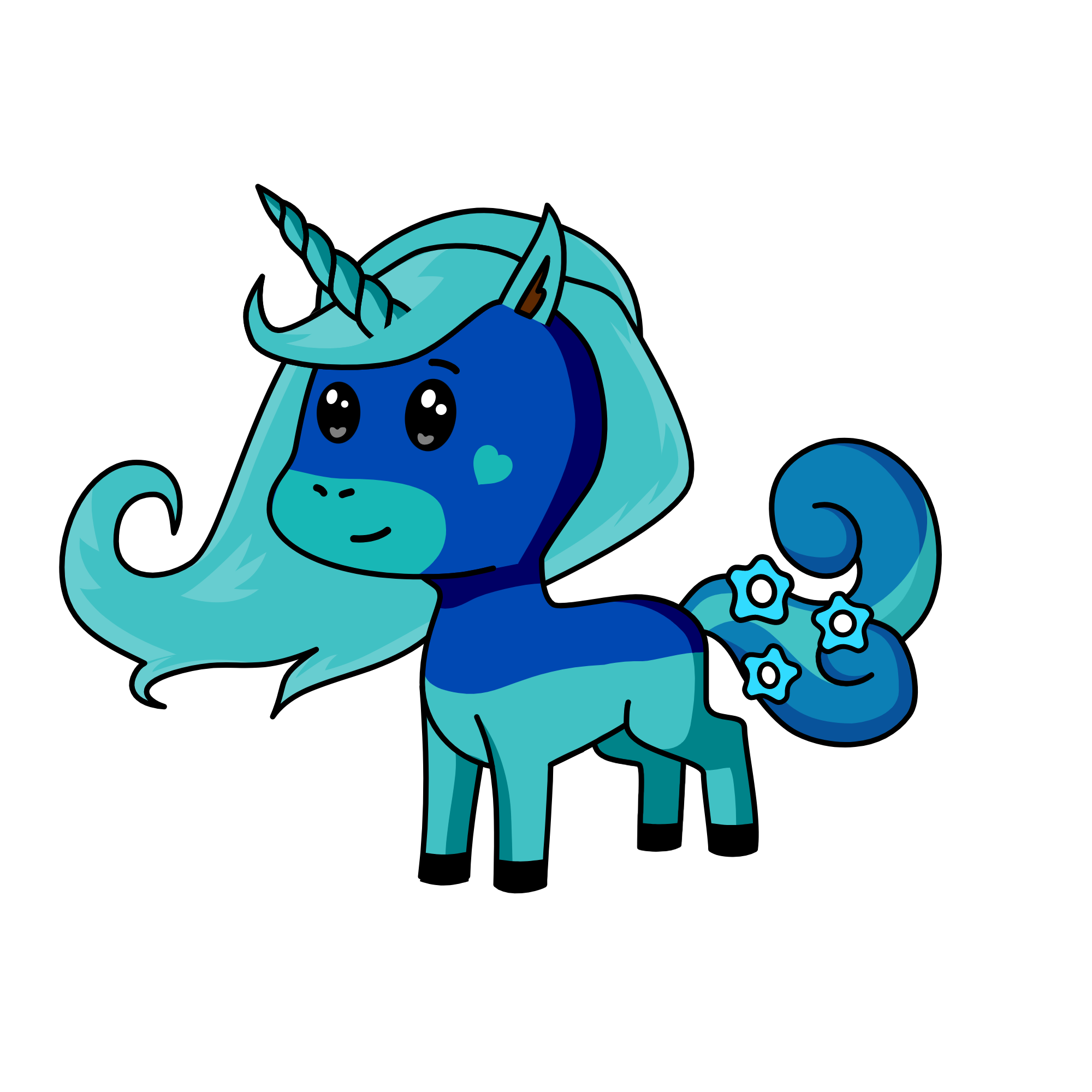 sea, the unicorn