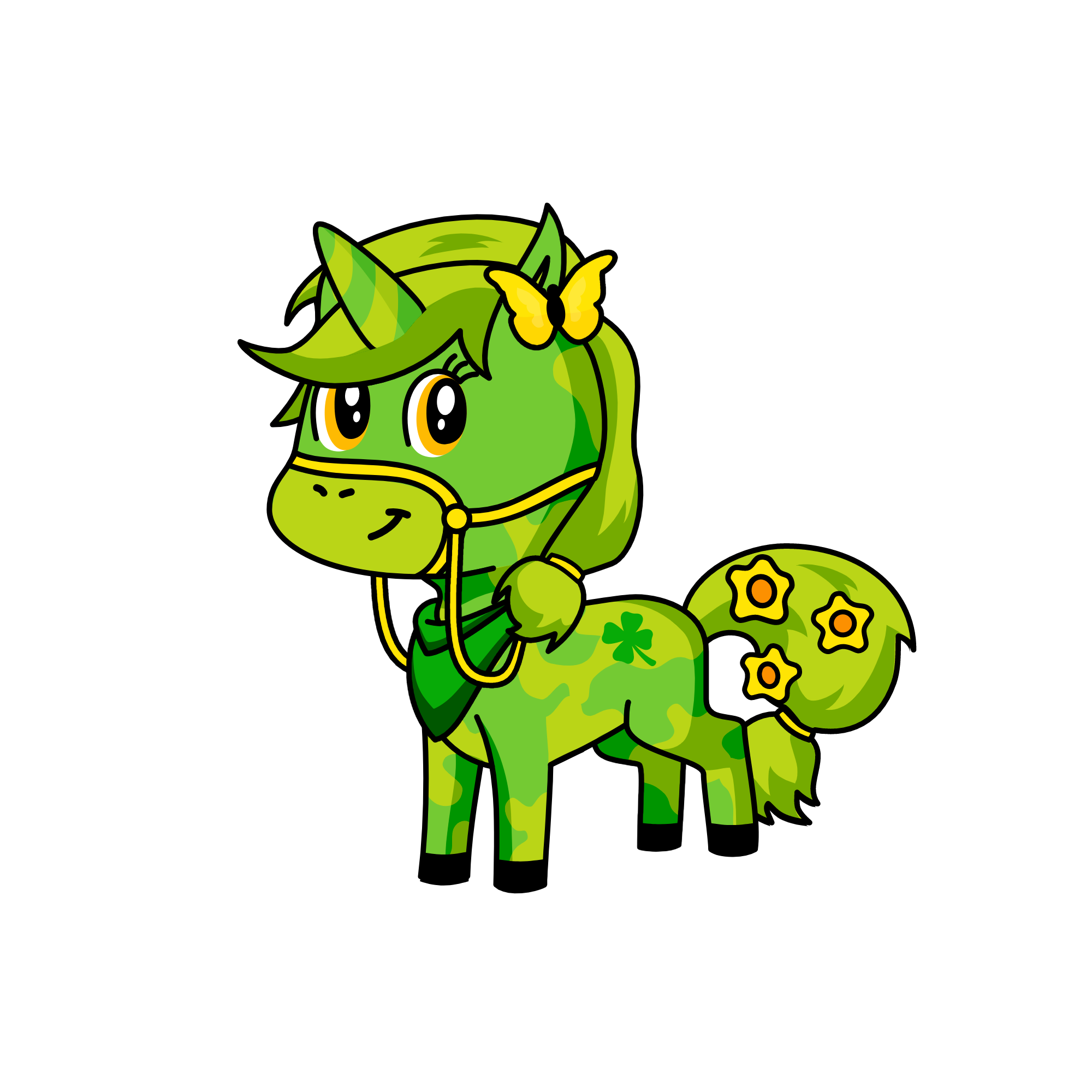 Clover, the unicorn