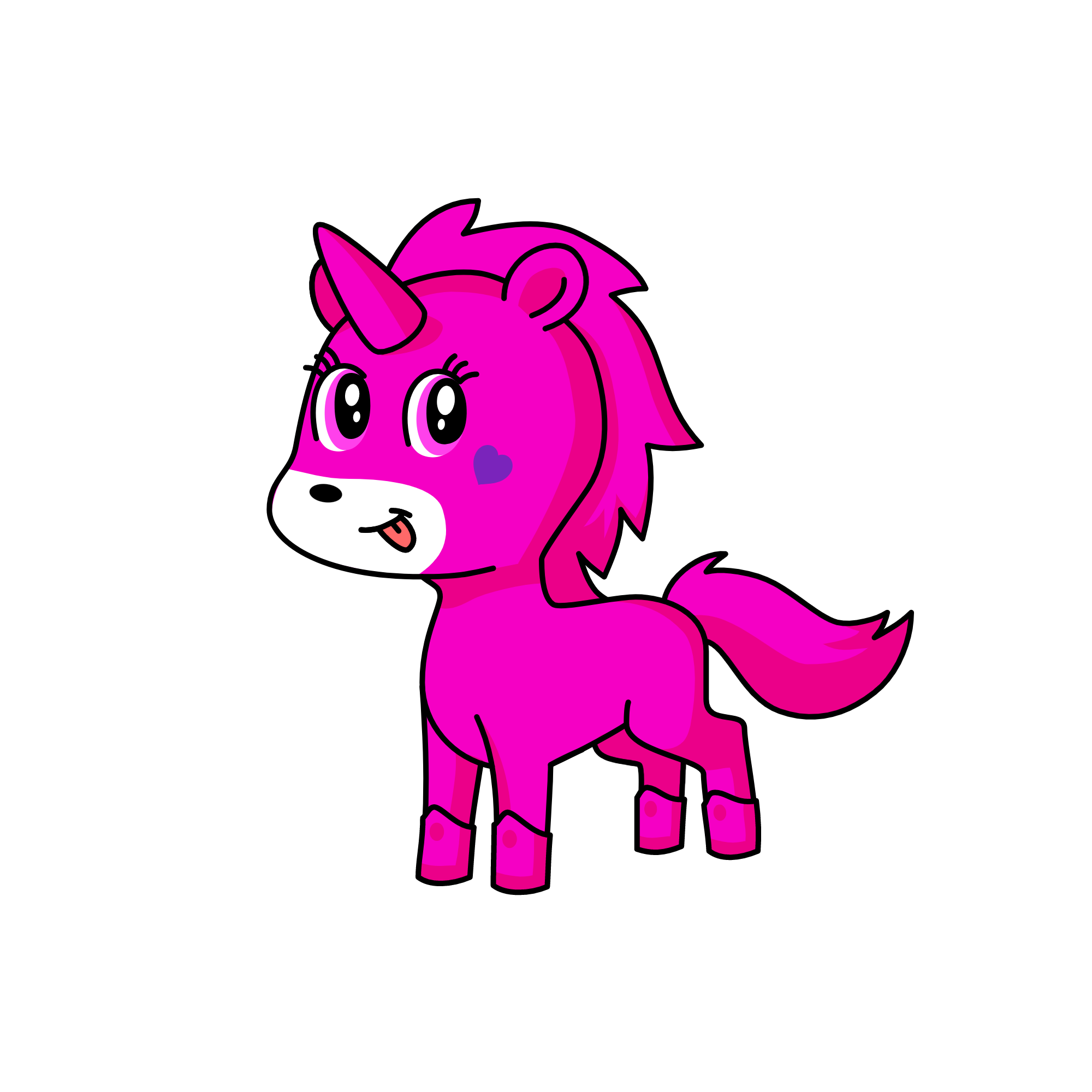 Butterfly , the unicorn