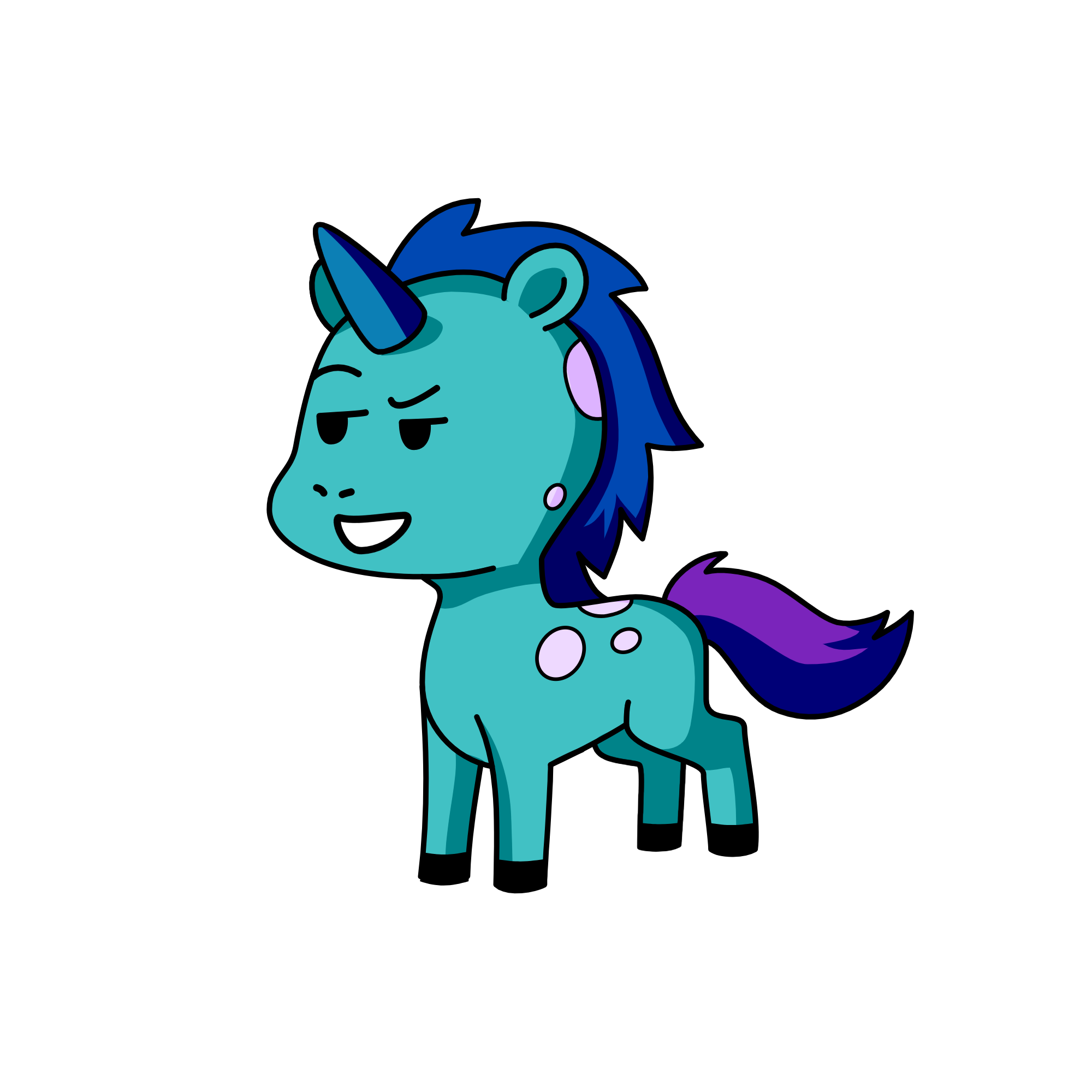 mountain, the unicorn