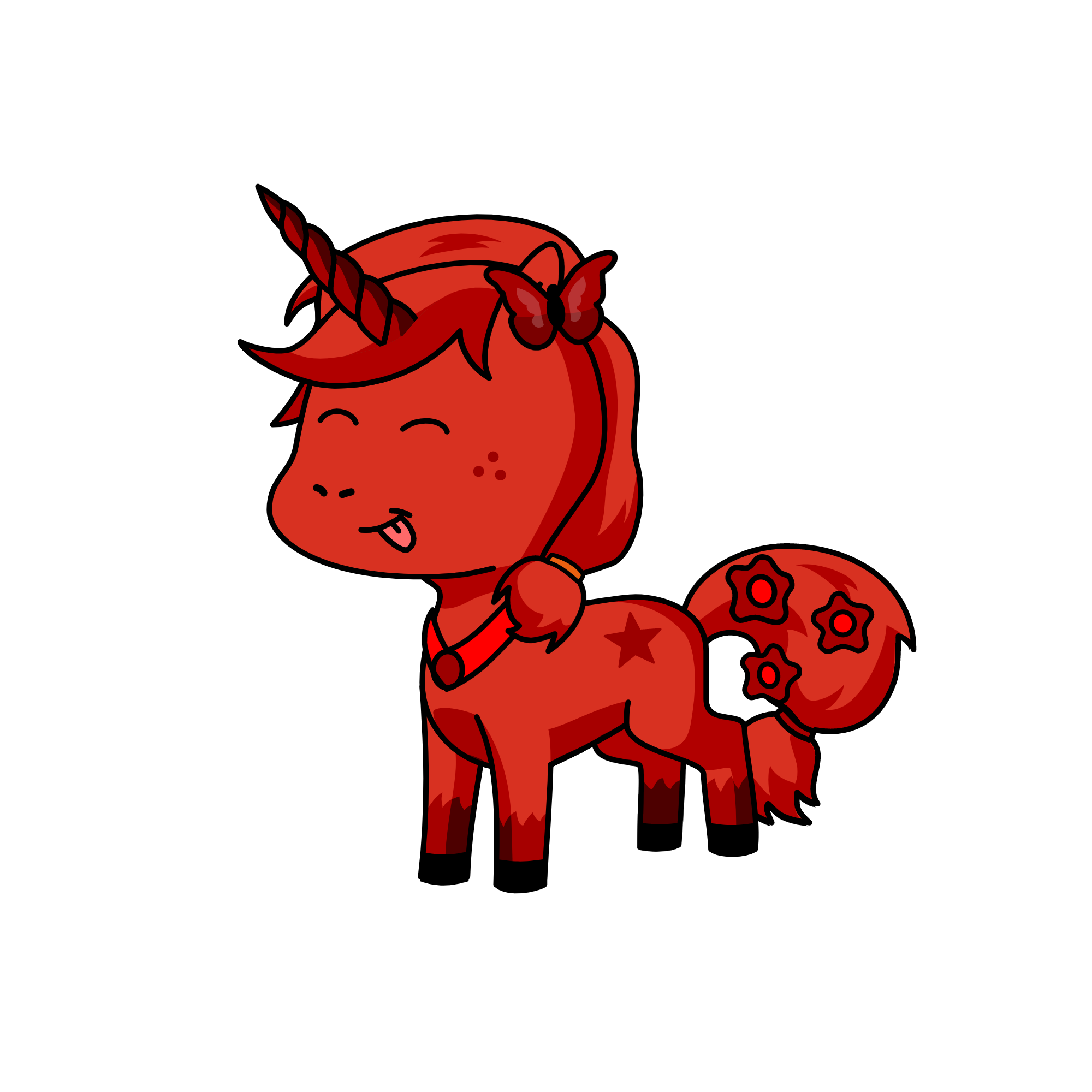 Reddy, the unicorn
