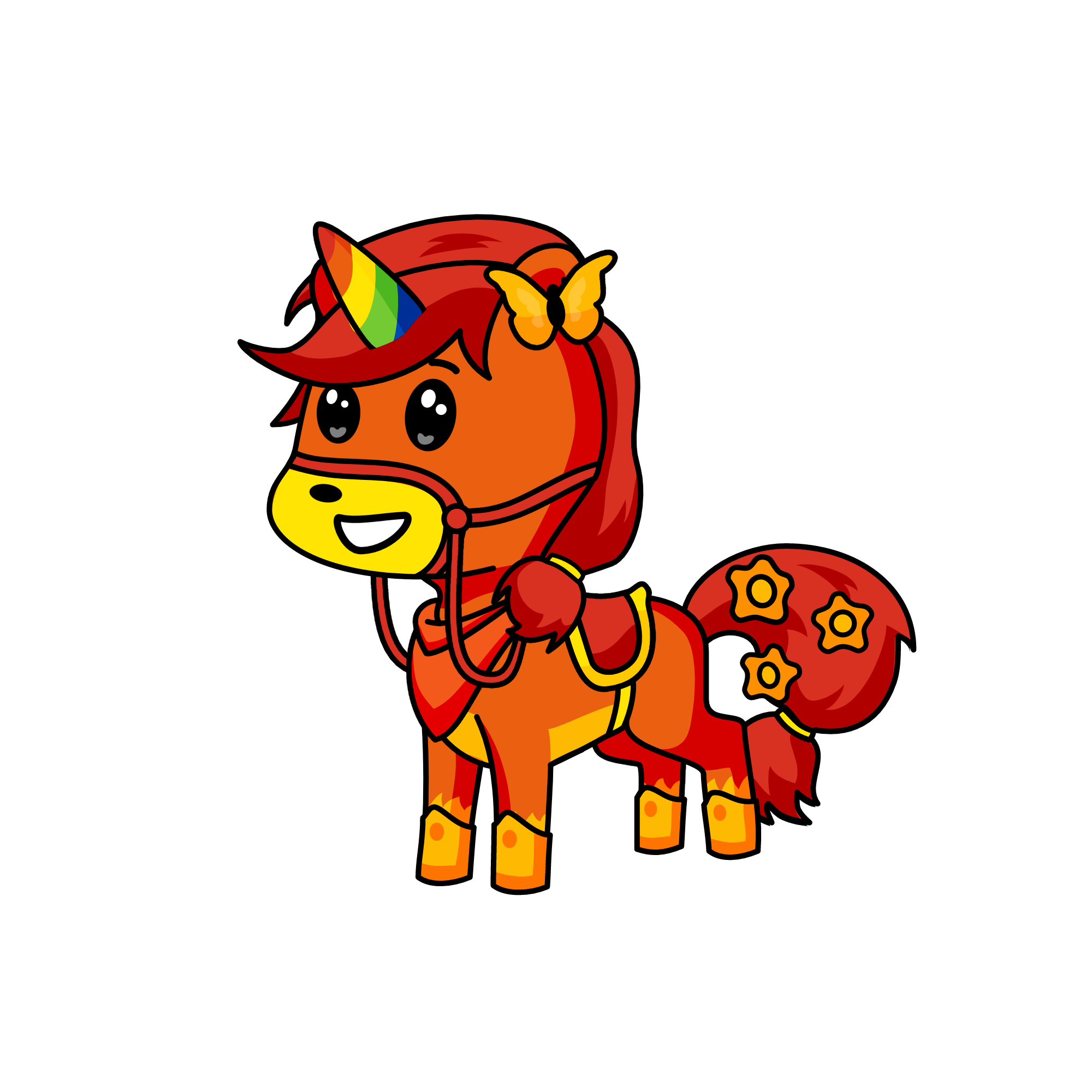 h, the unicorn