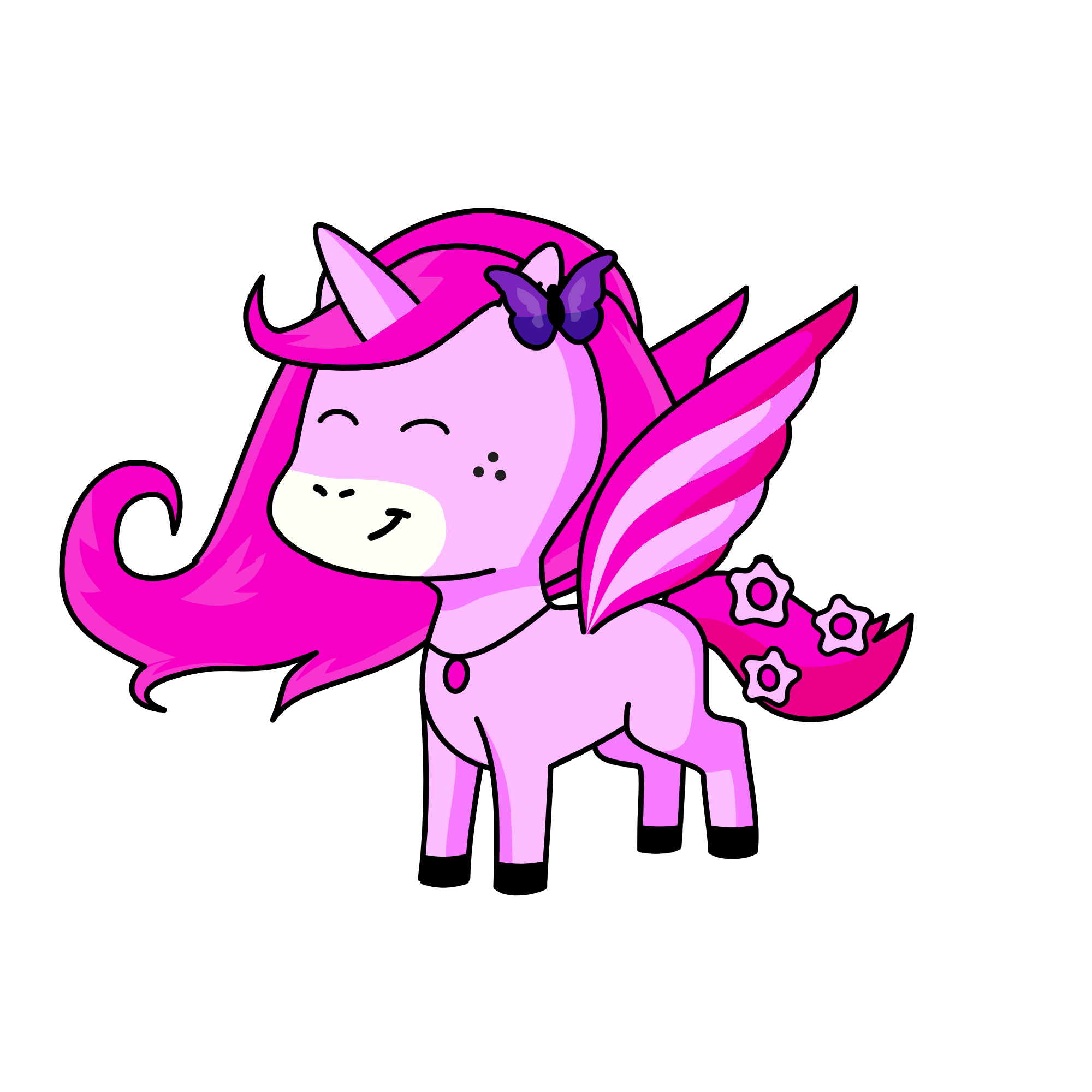 Pinkiecorn , the unicorn