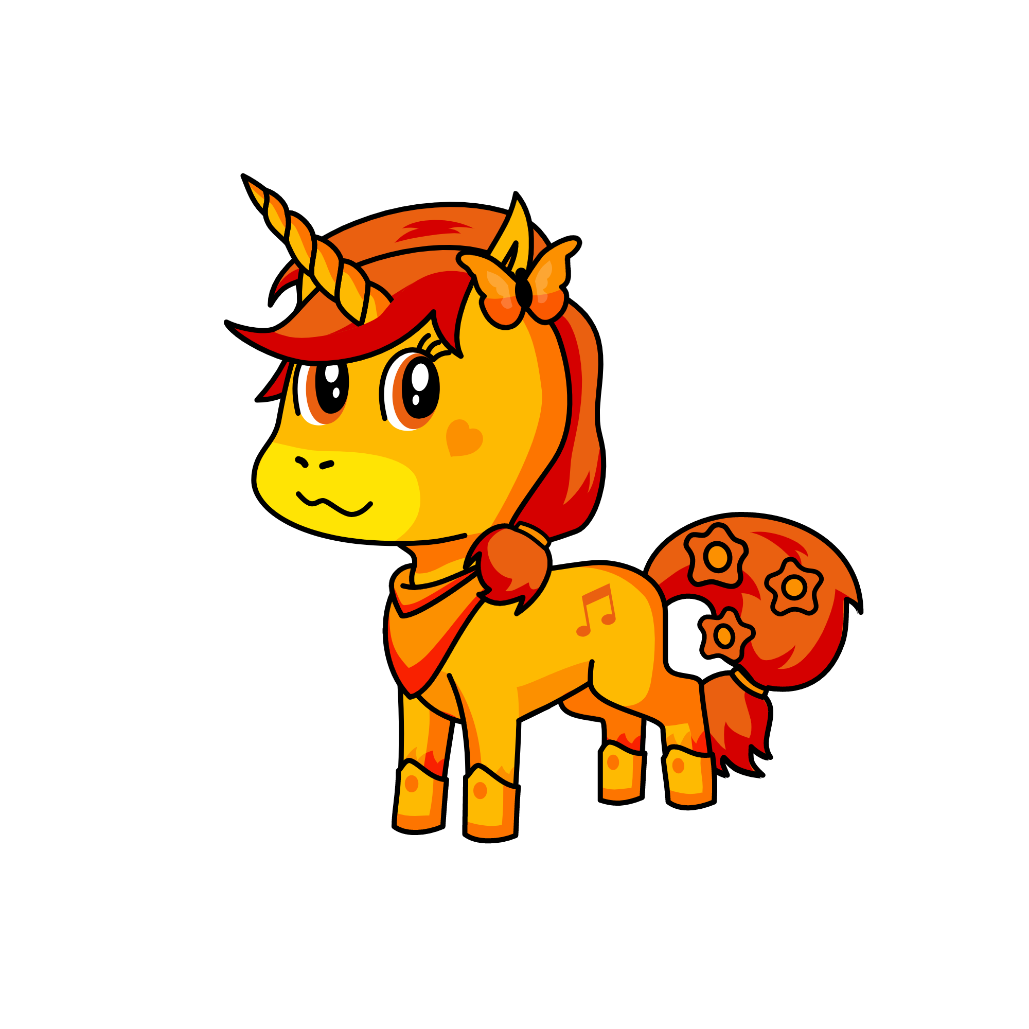 humas, the unicorn