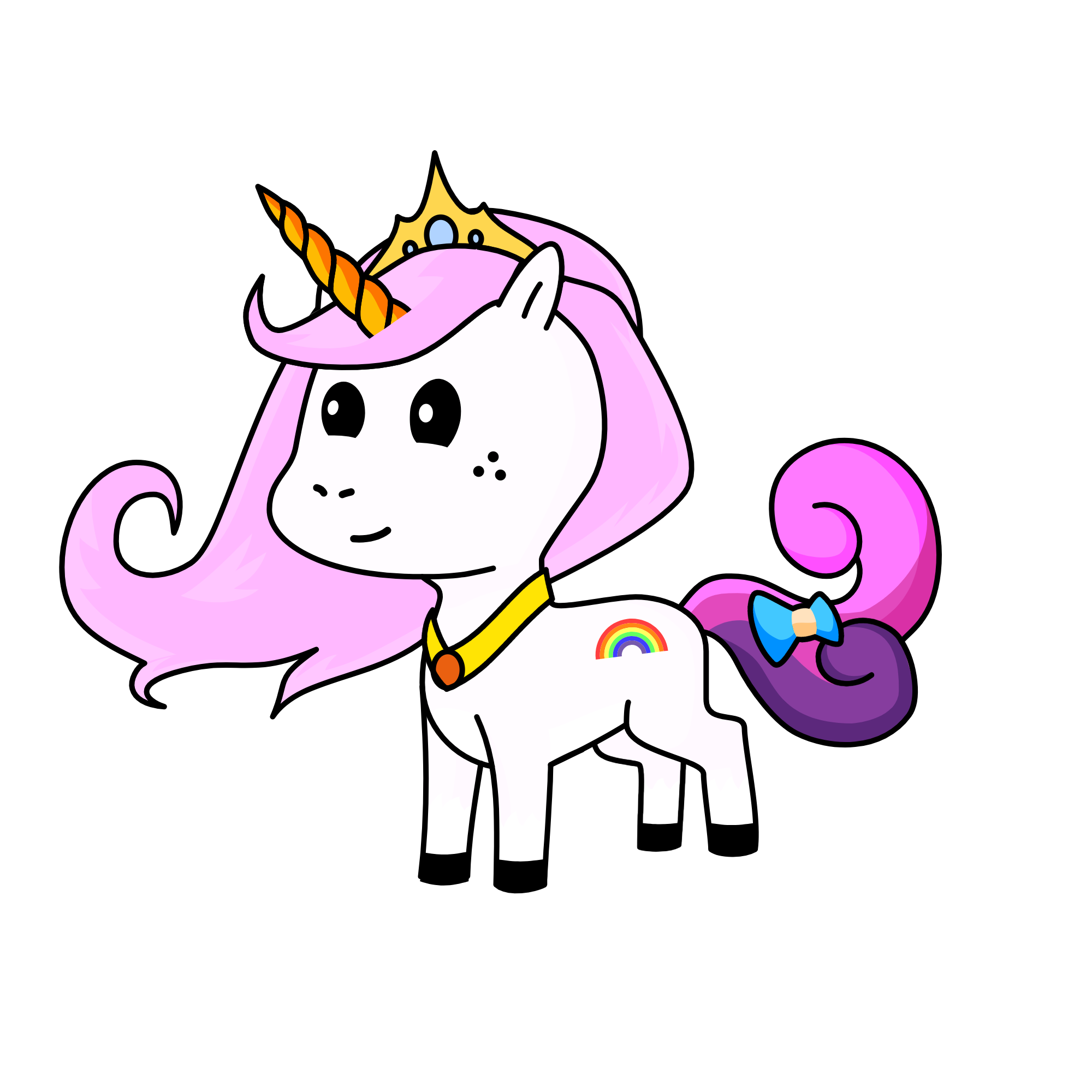 Princess Jenny, the unicorn