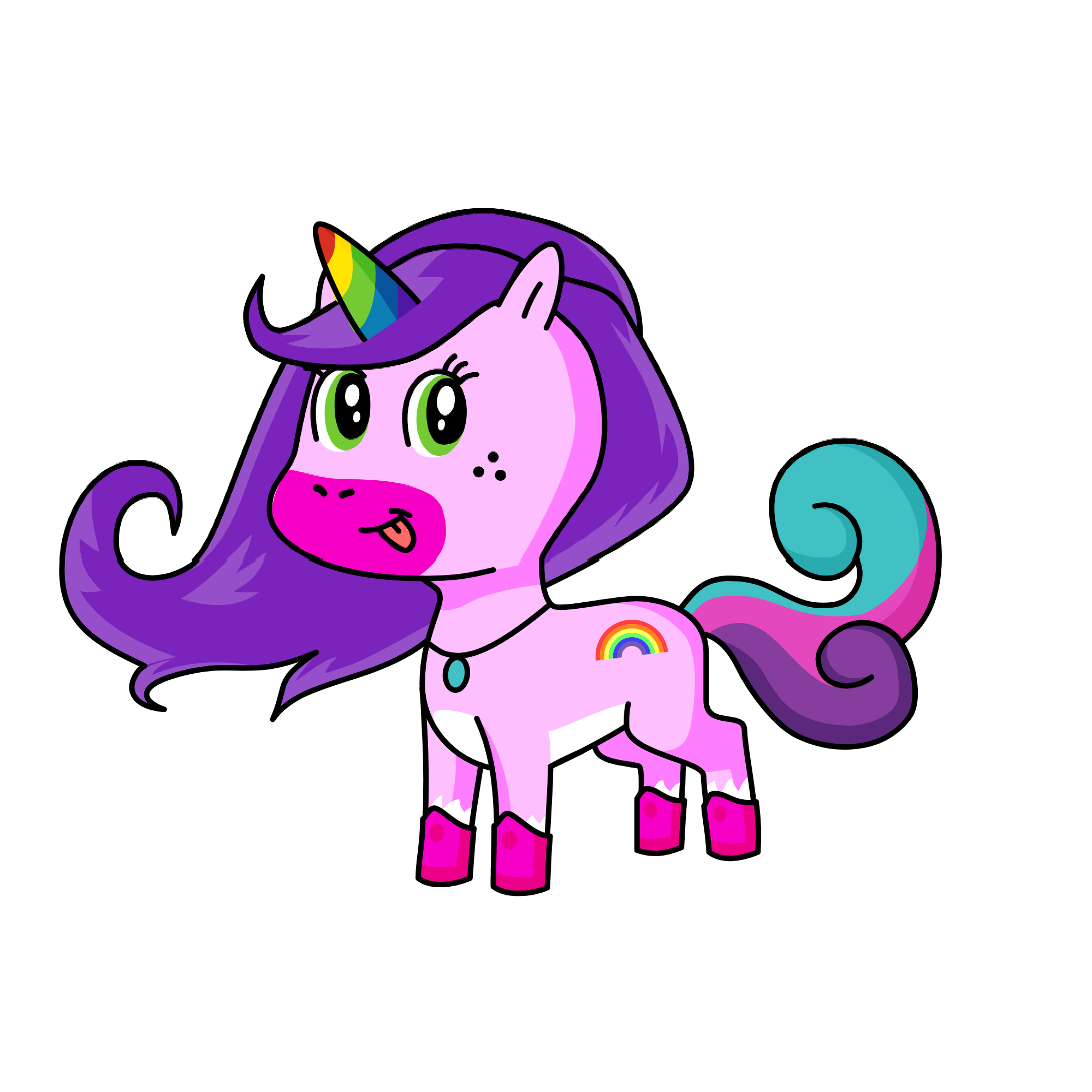Dookie, the unicorn