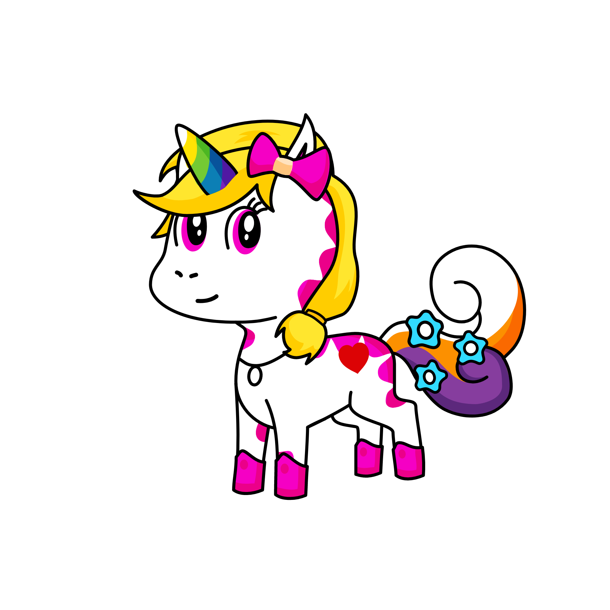 poni, the unicorn