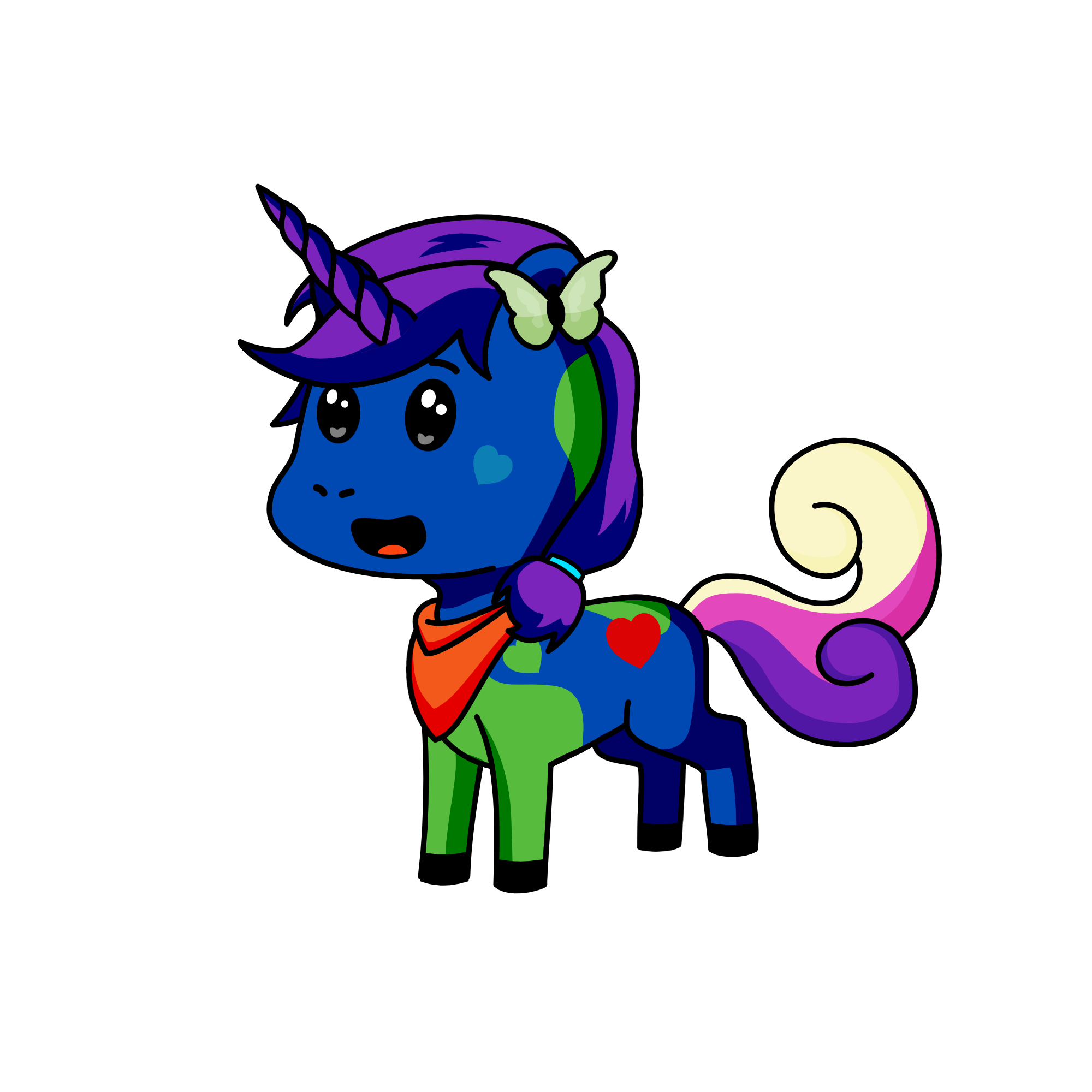 LOLELY, the unicorn