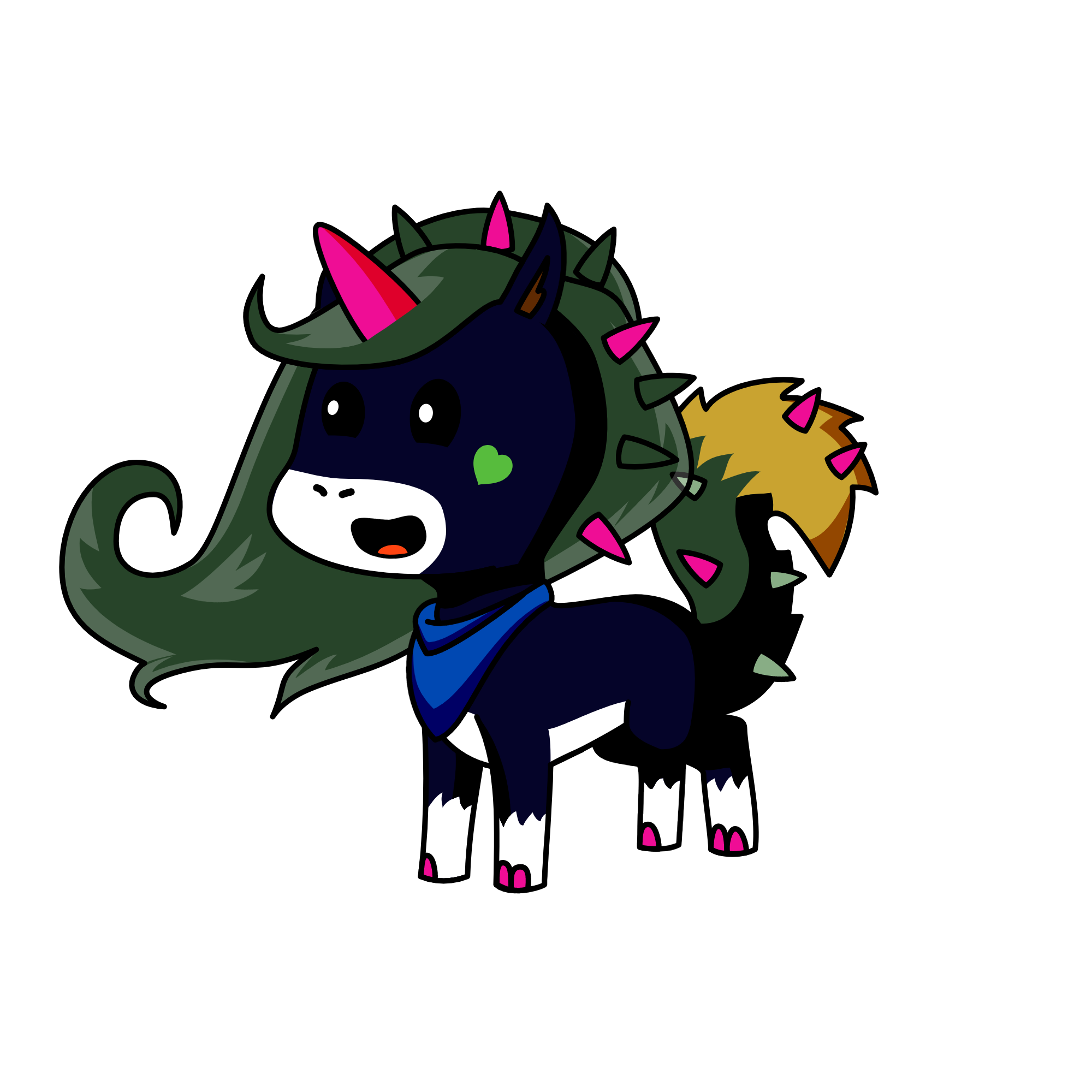 midnight, the unicorn