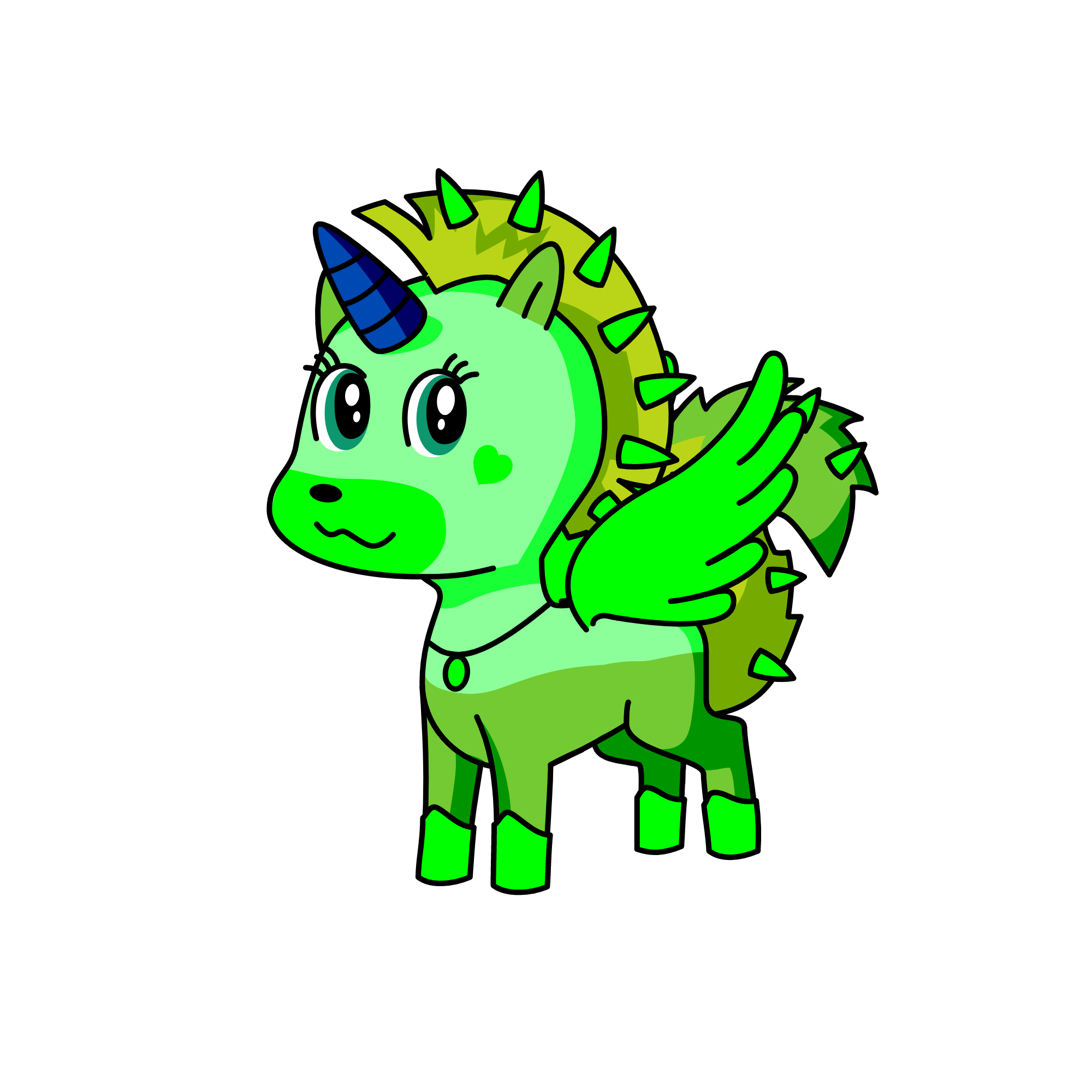 Foresty, the unicorn