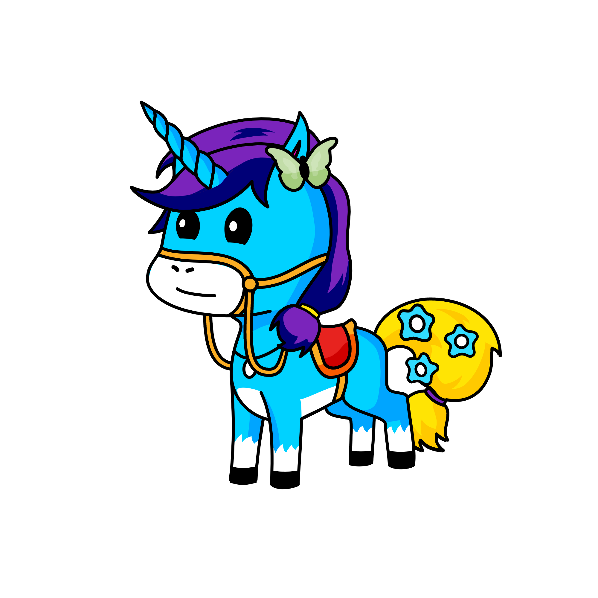 Voilet, the unicorn