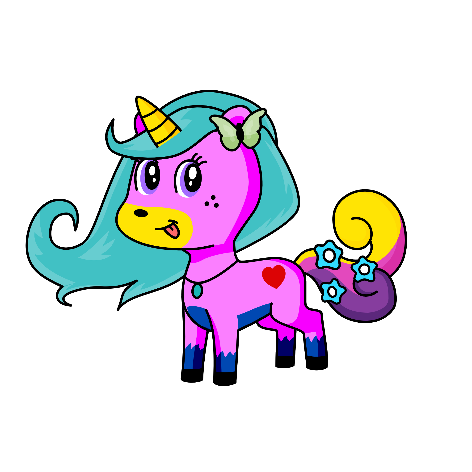 sweet lemon, the unicorn