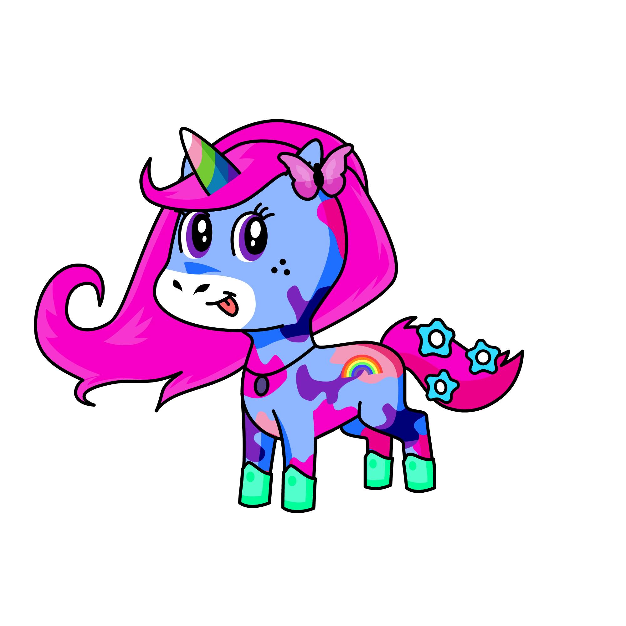Celia, the unicorn