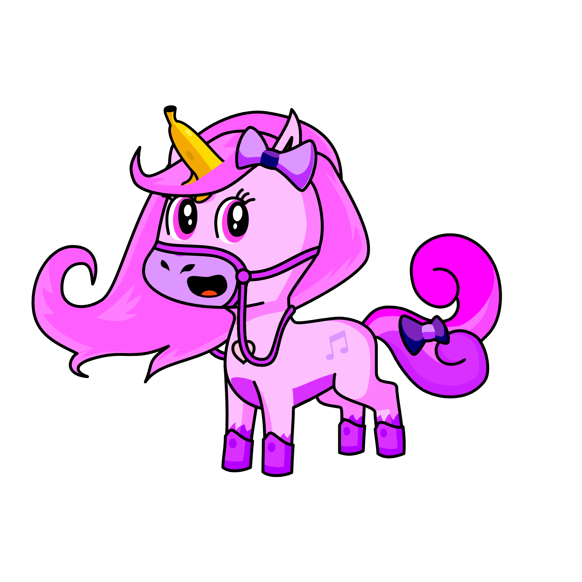 blamk, the unicorn