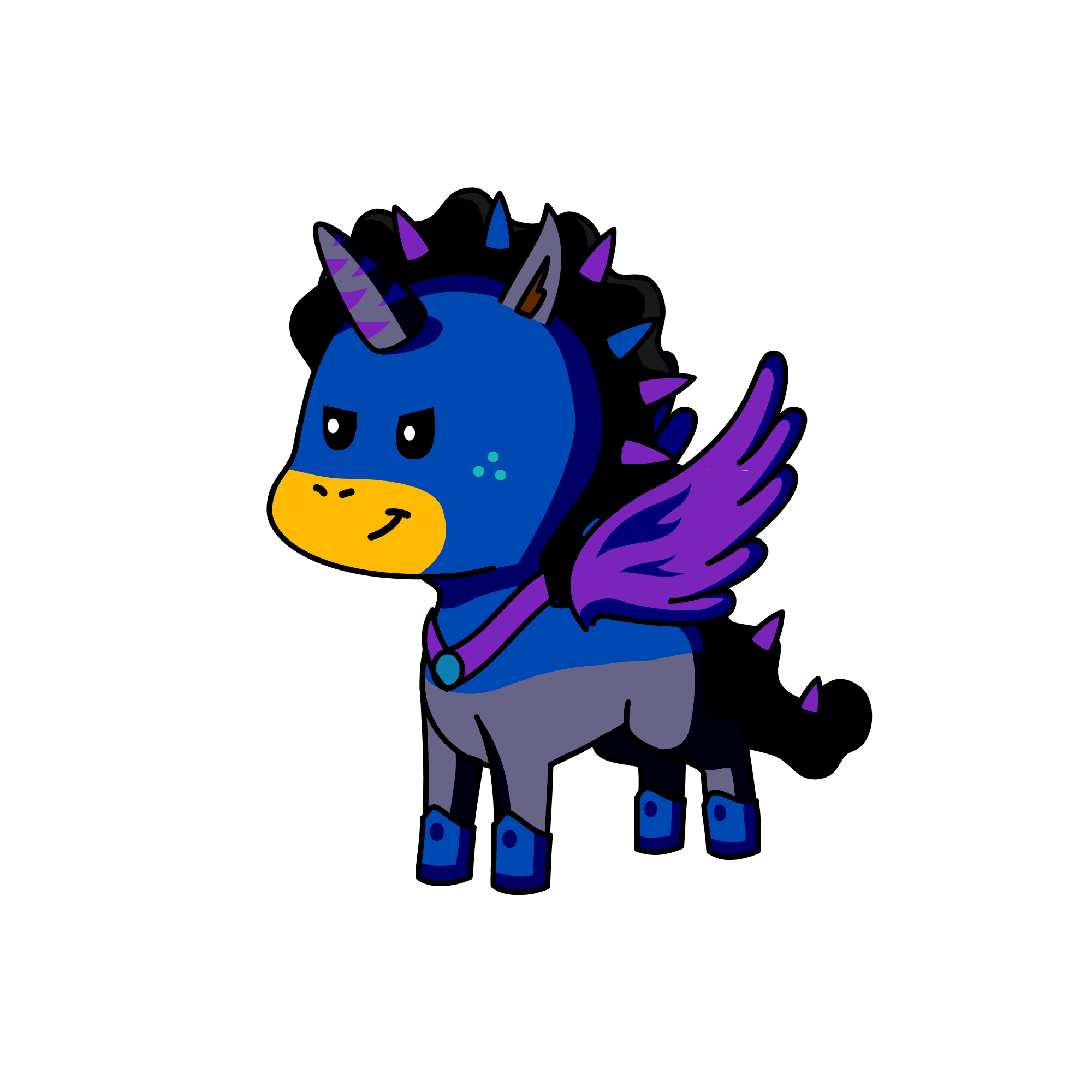 Darca, the unicorn