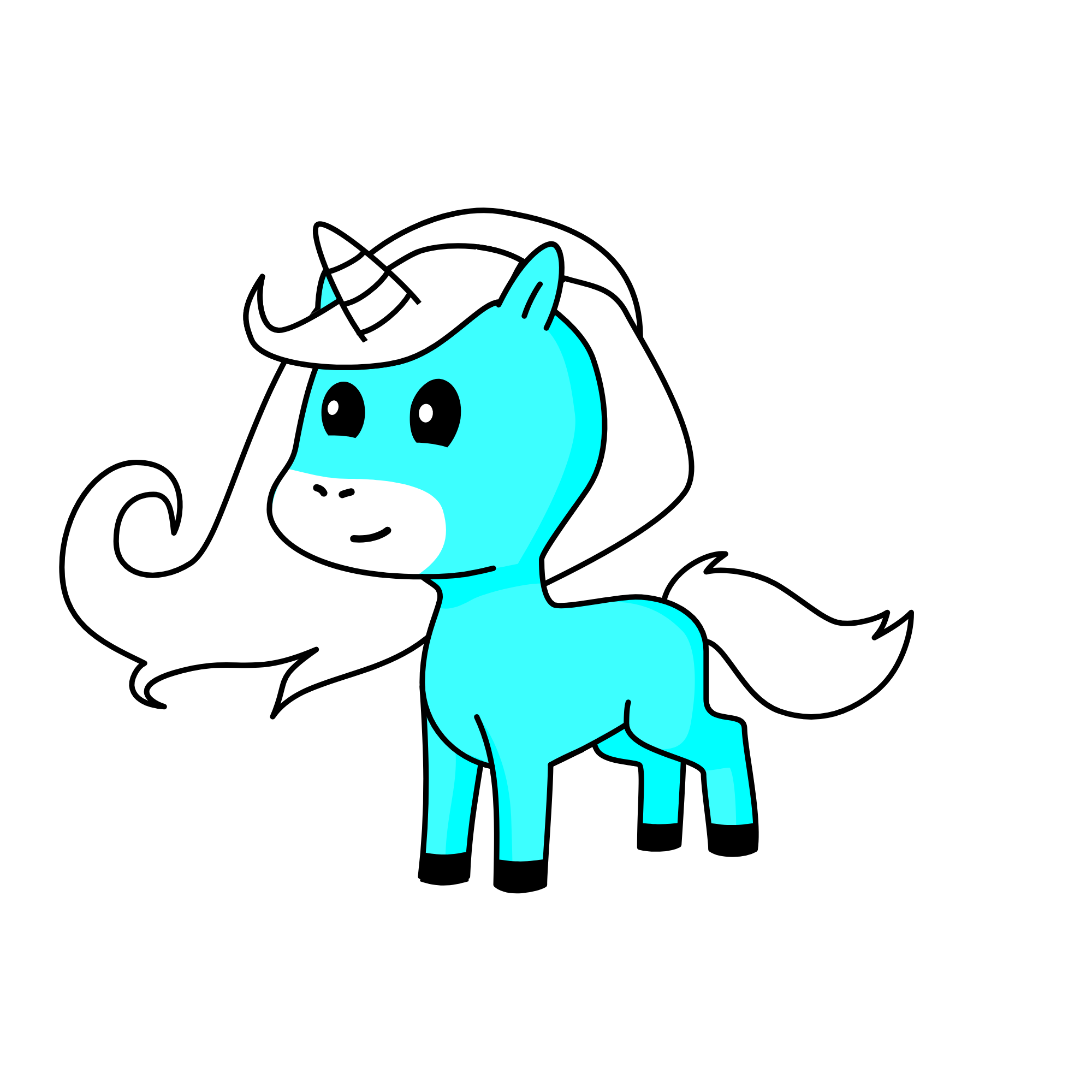 Fake, the unicorn