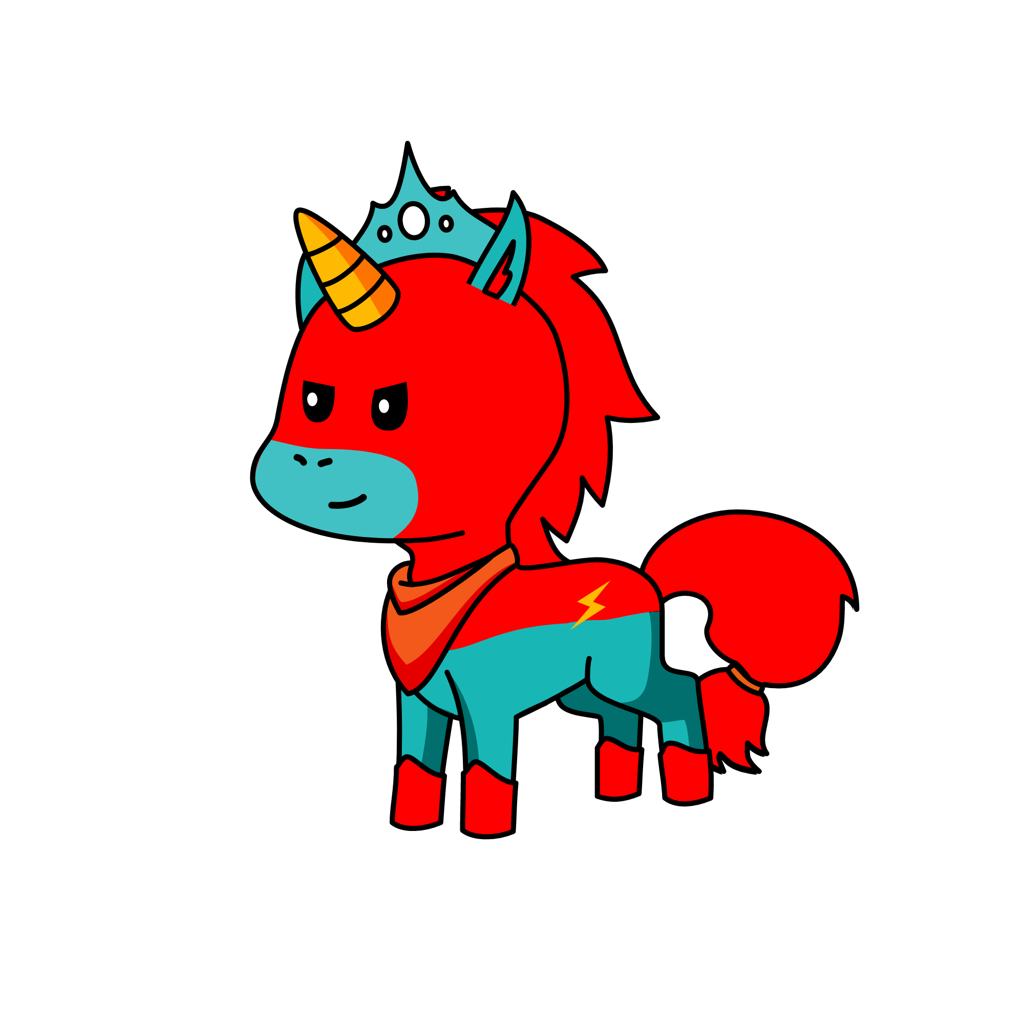 sieu nhan supumen, the unicorn