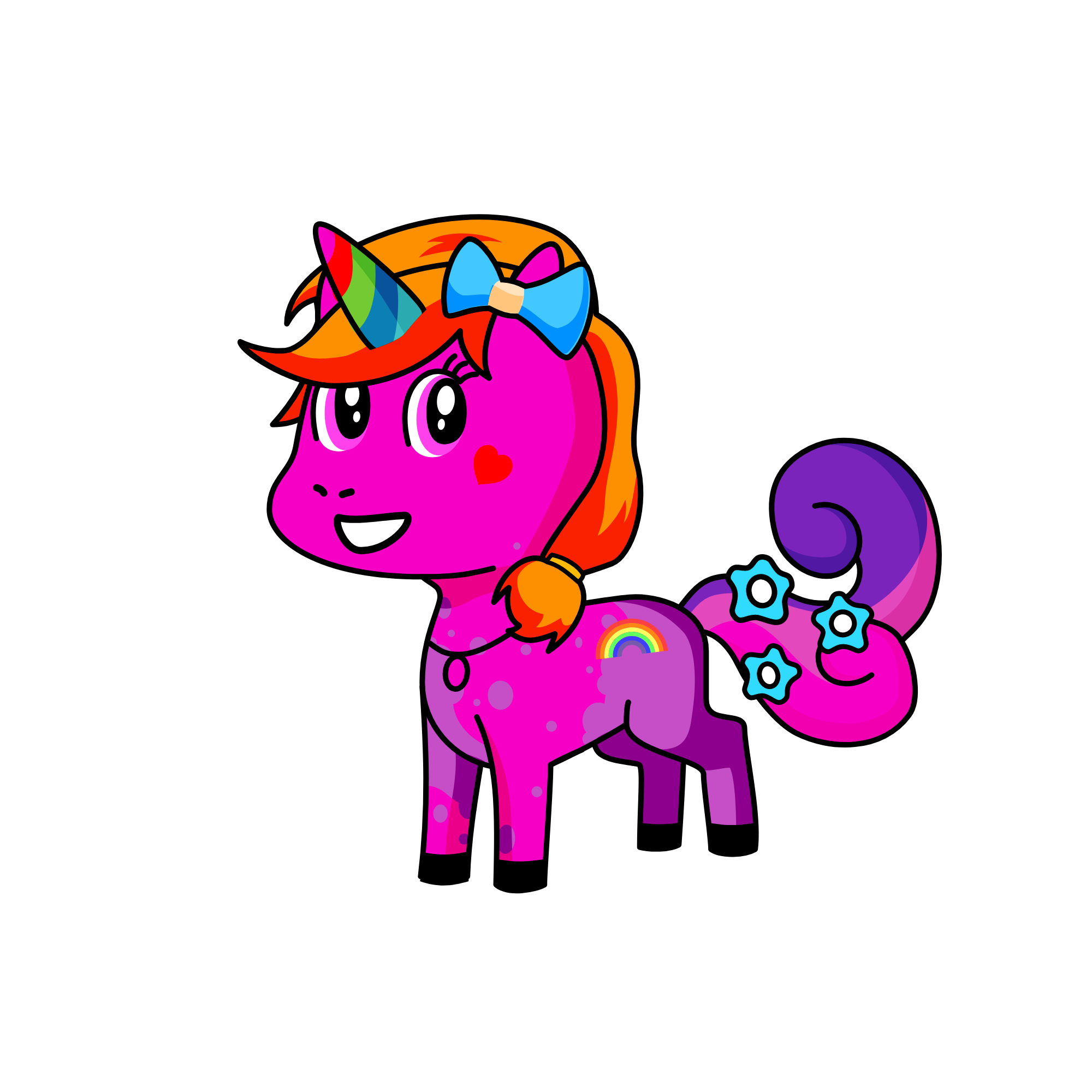 poni hong, the unicorn
