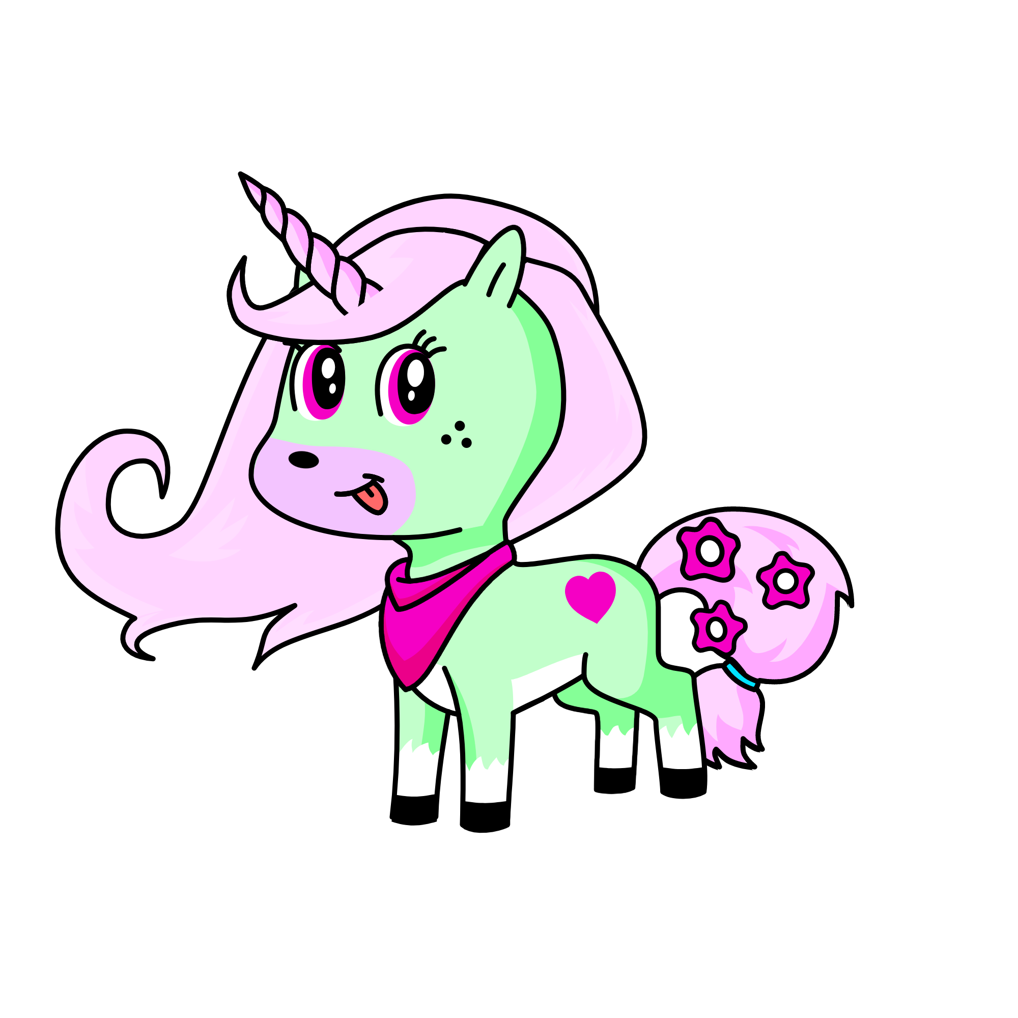 Abbie, the unicorn