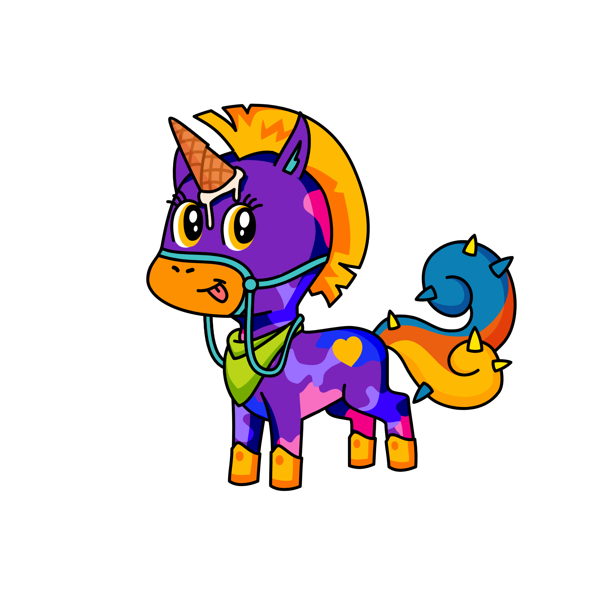 CandyRuqCorn, the unicorn