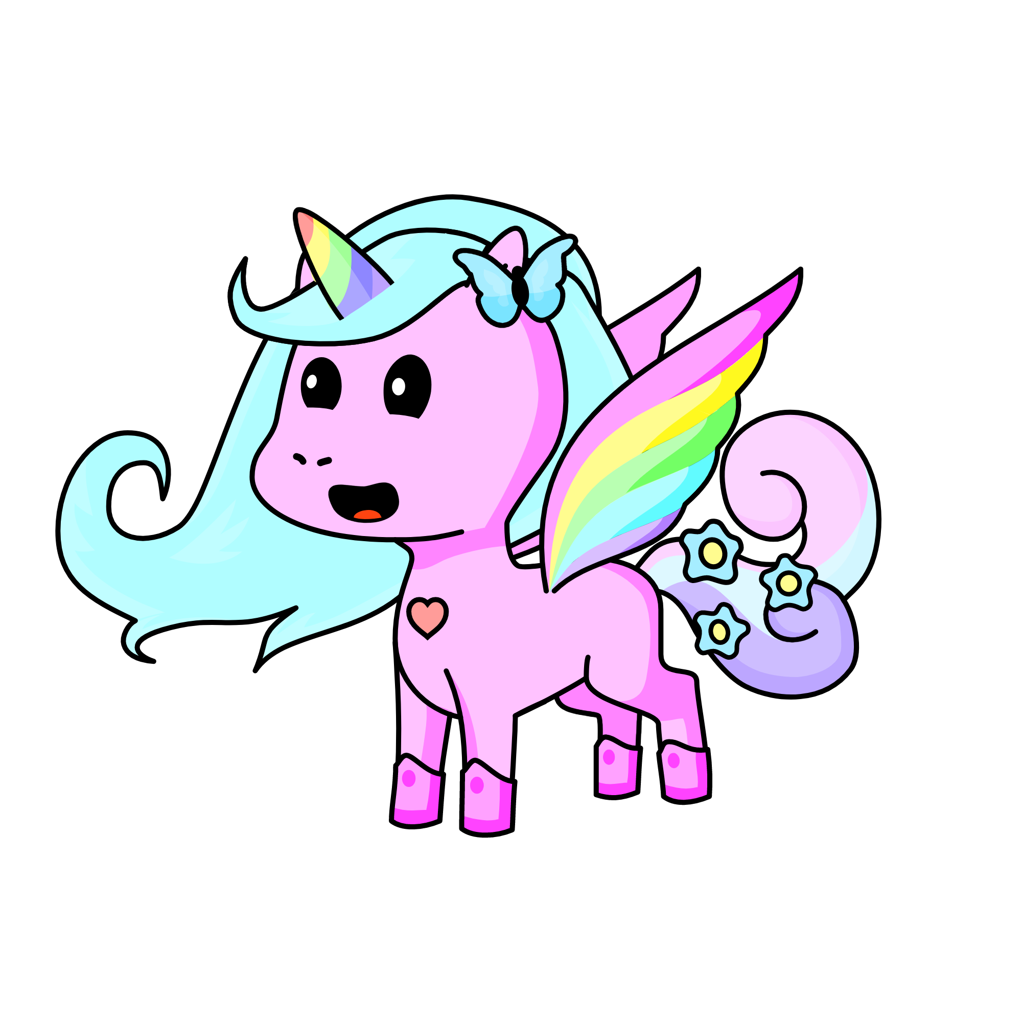 Slimeluv the Great, the unicorn
