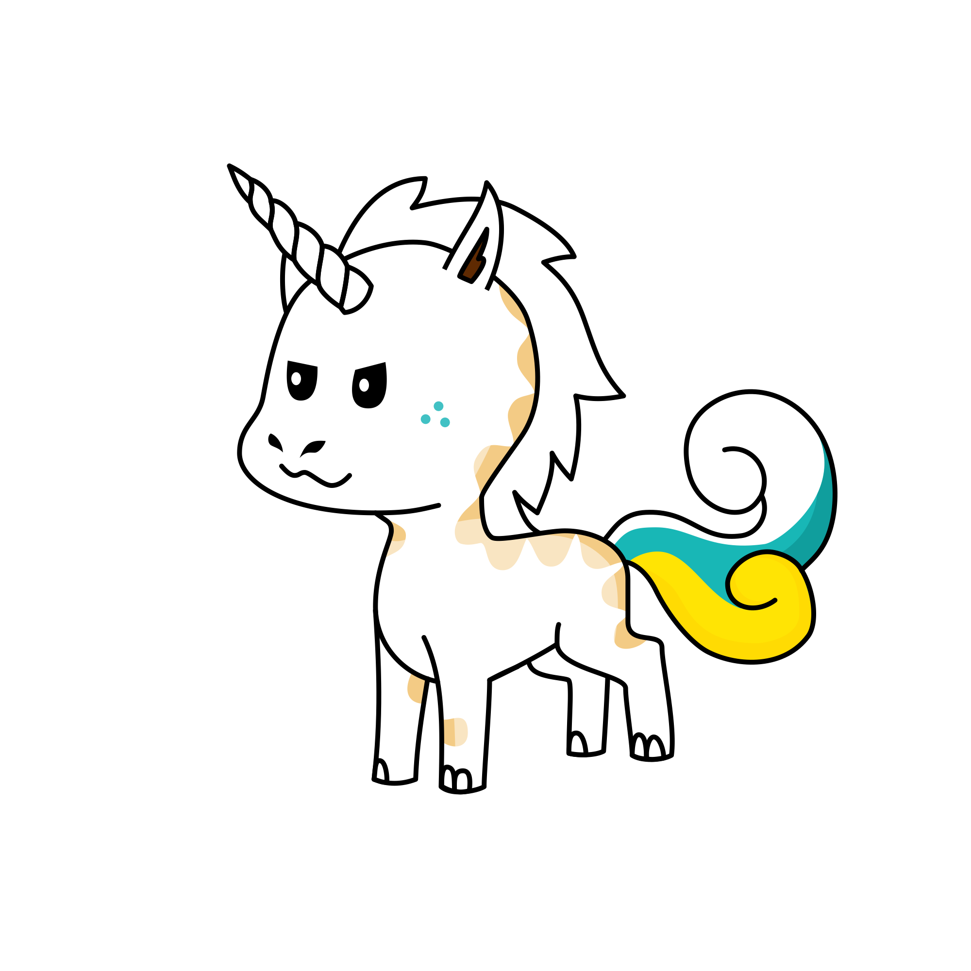 Koricorn, the unicorn