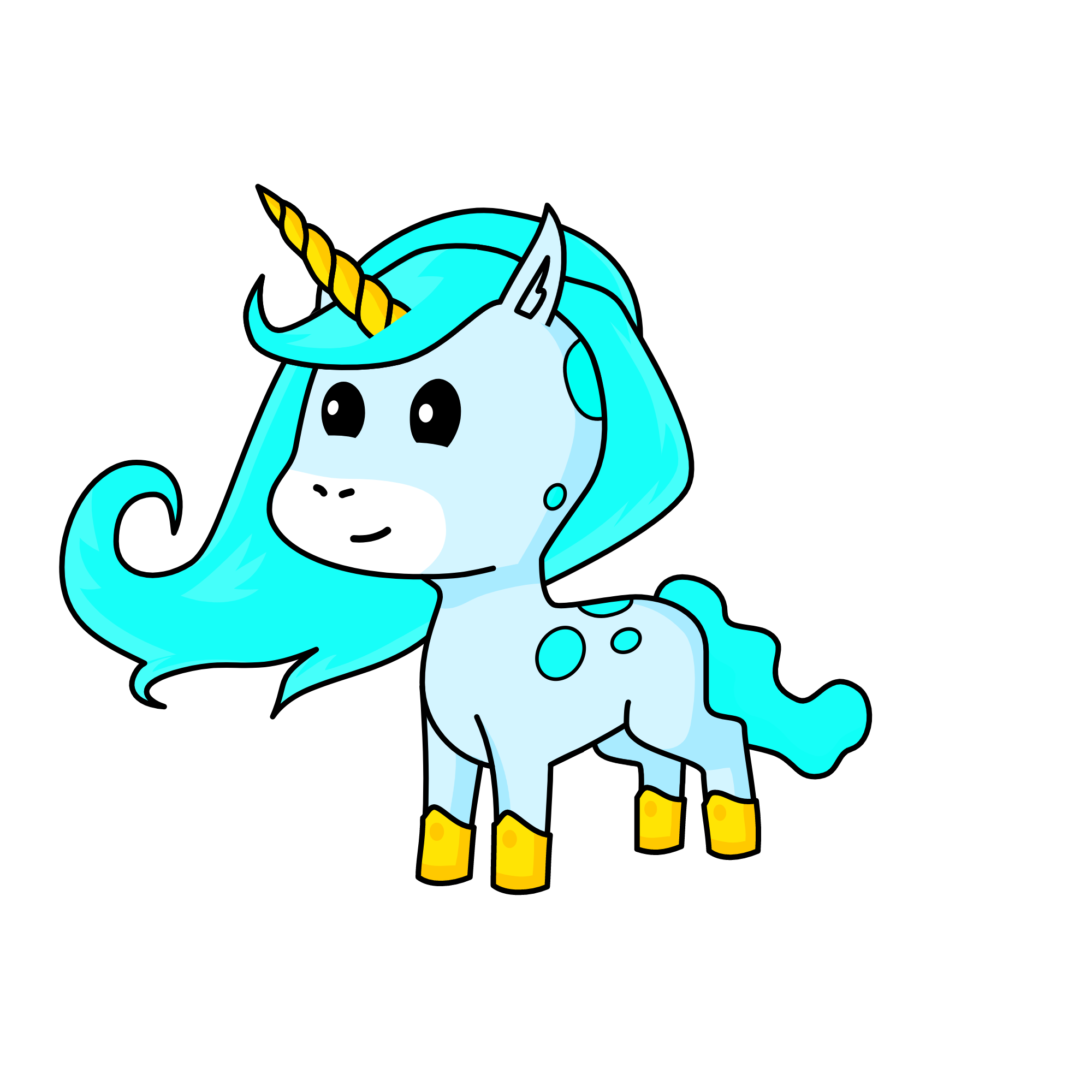 Alice, the unicorn