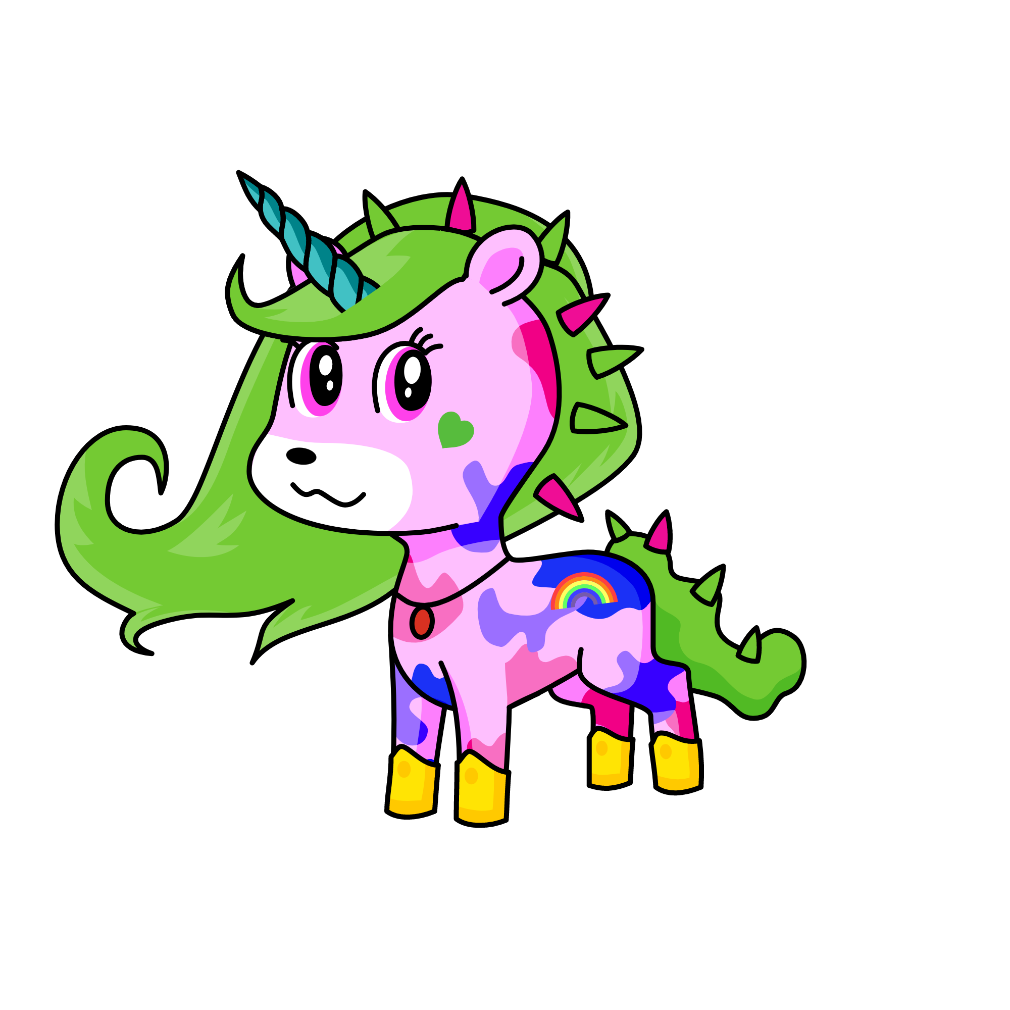 Rashunam, the unicorn
