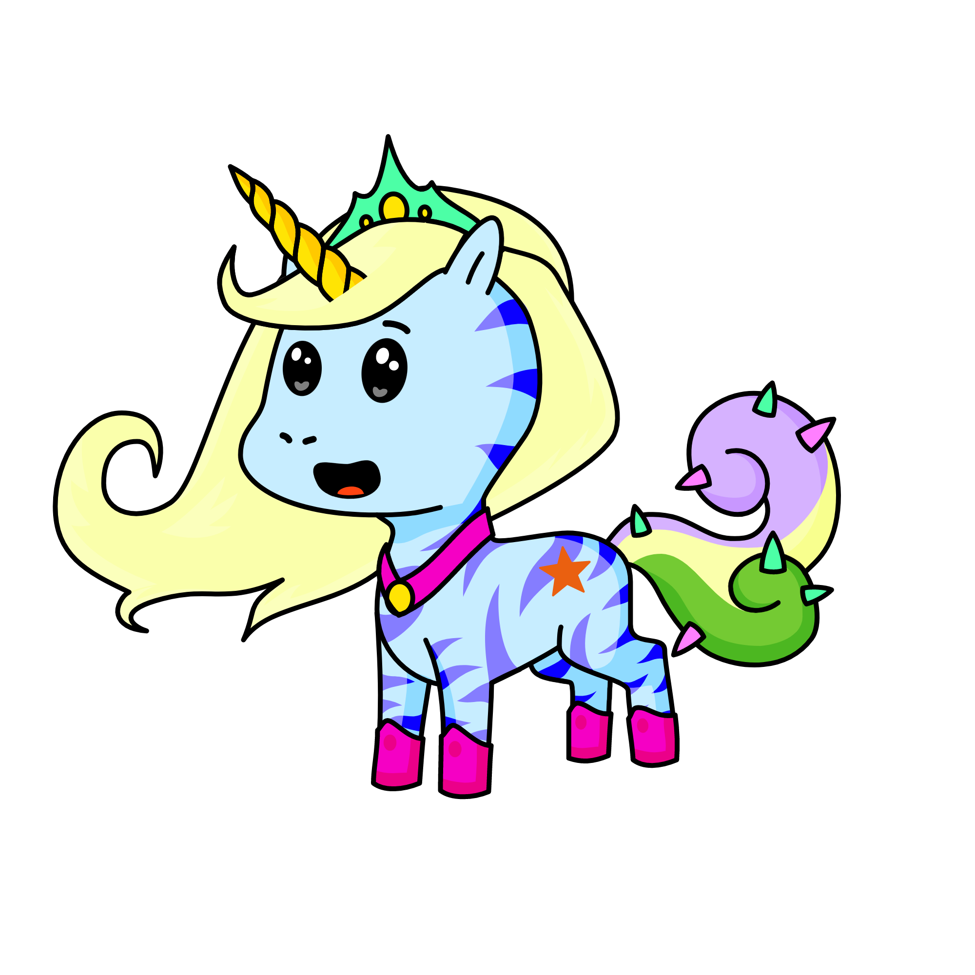 sparkshine, the unicorn