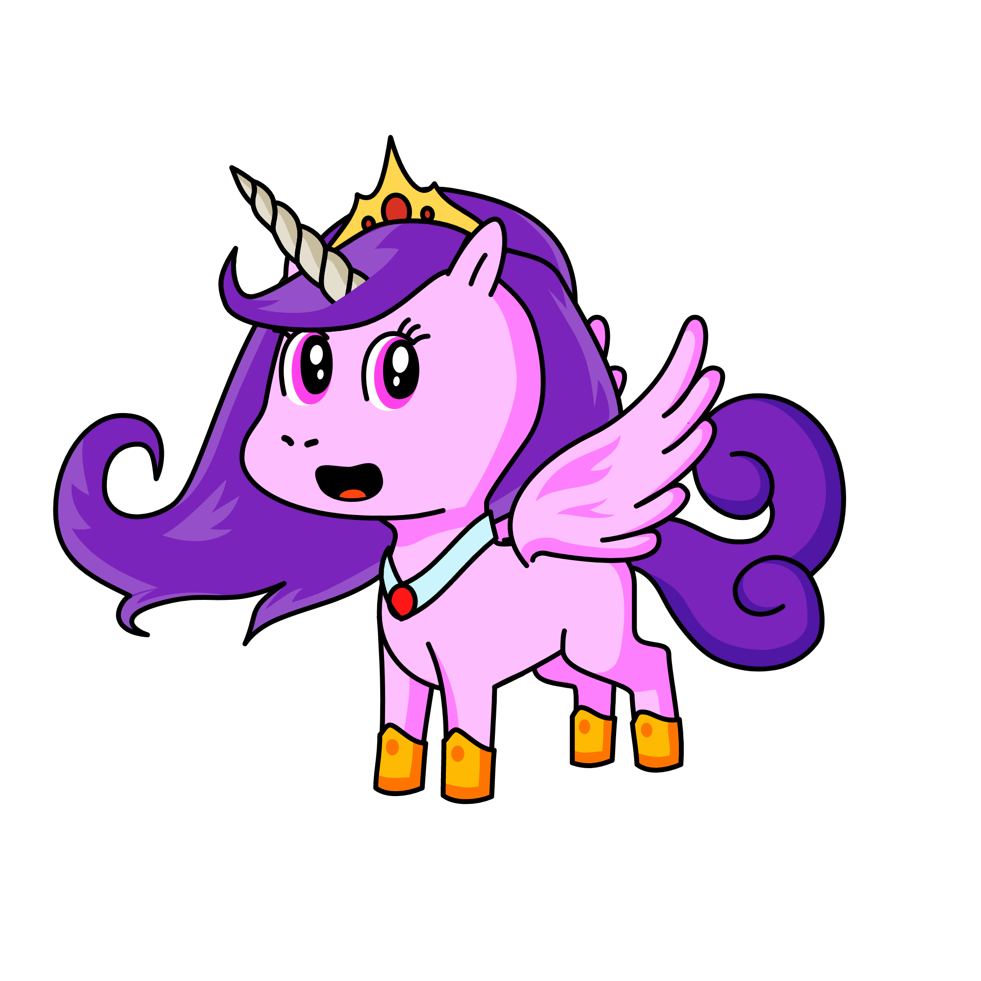 Pipp (from ''My Little Pony: a new generation'', the unicorn