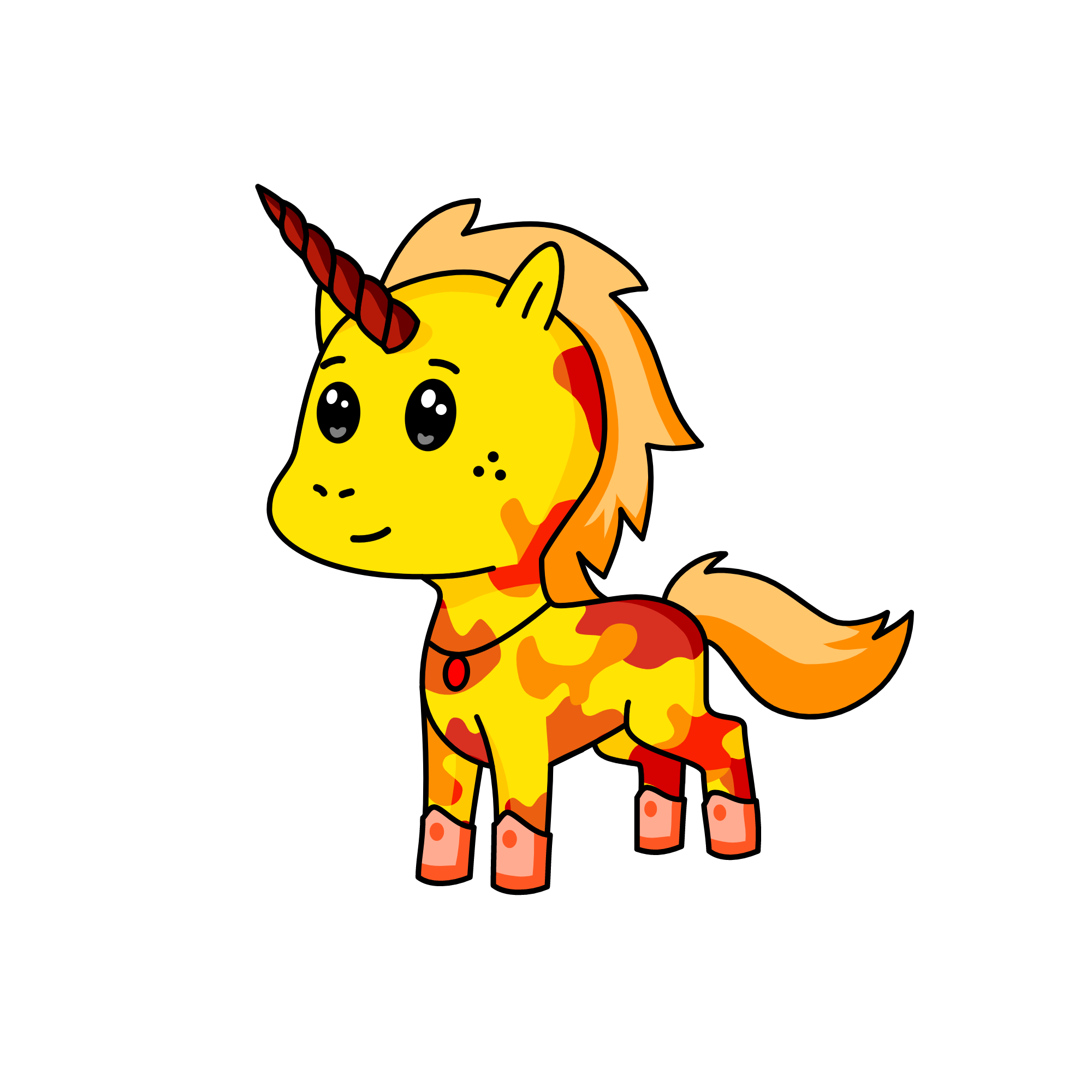 Fire 3, the unicorn
