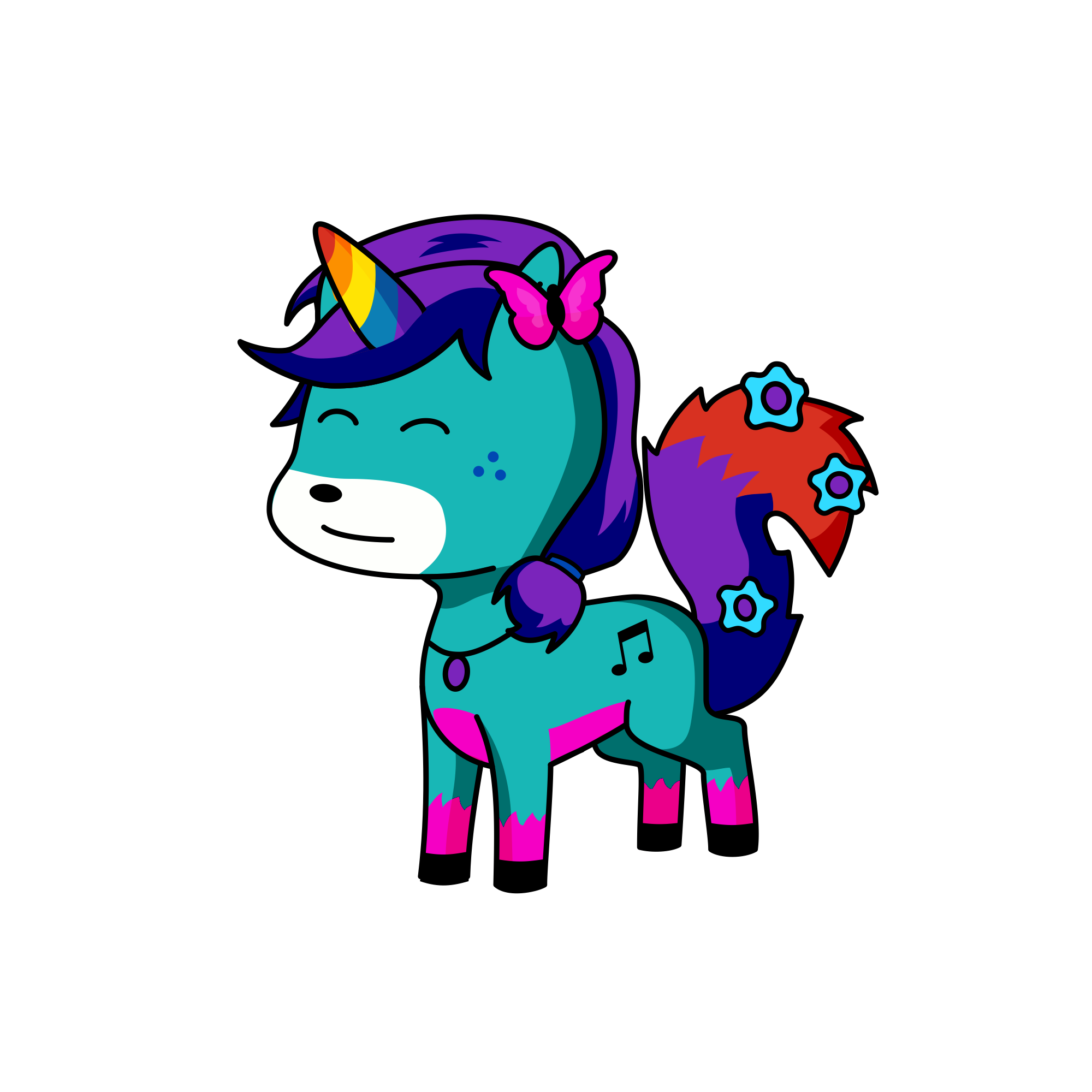 Lala, the unicorn