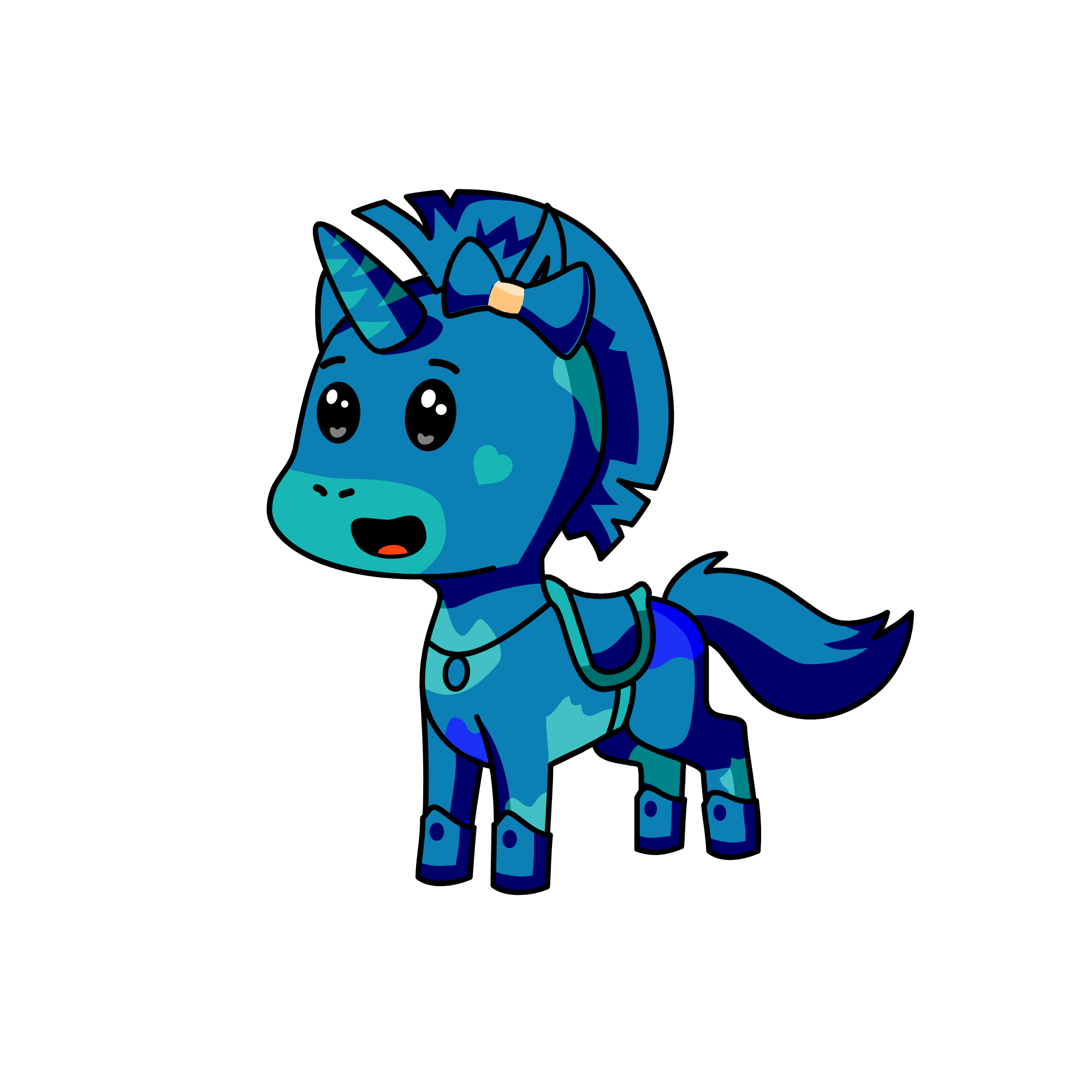 lil snow , the unicorn