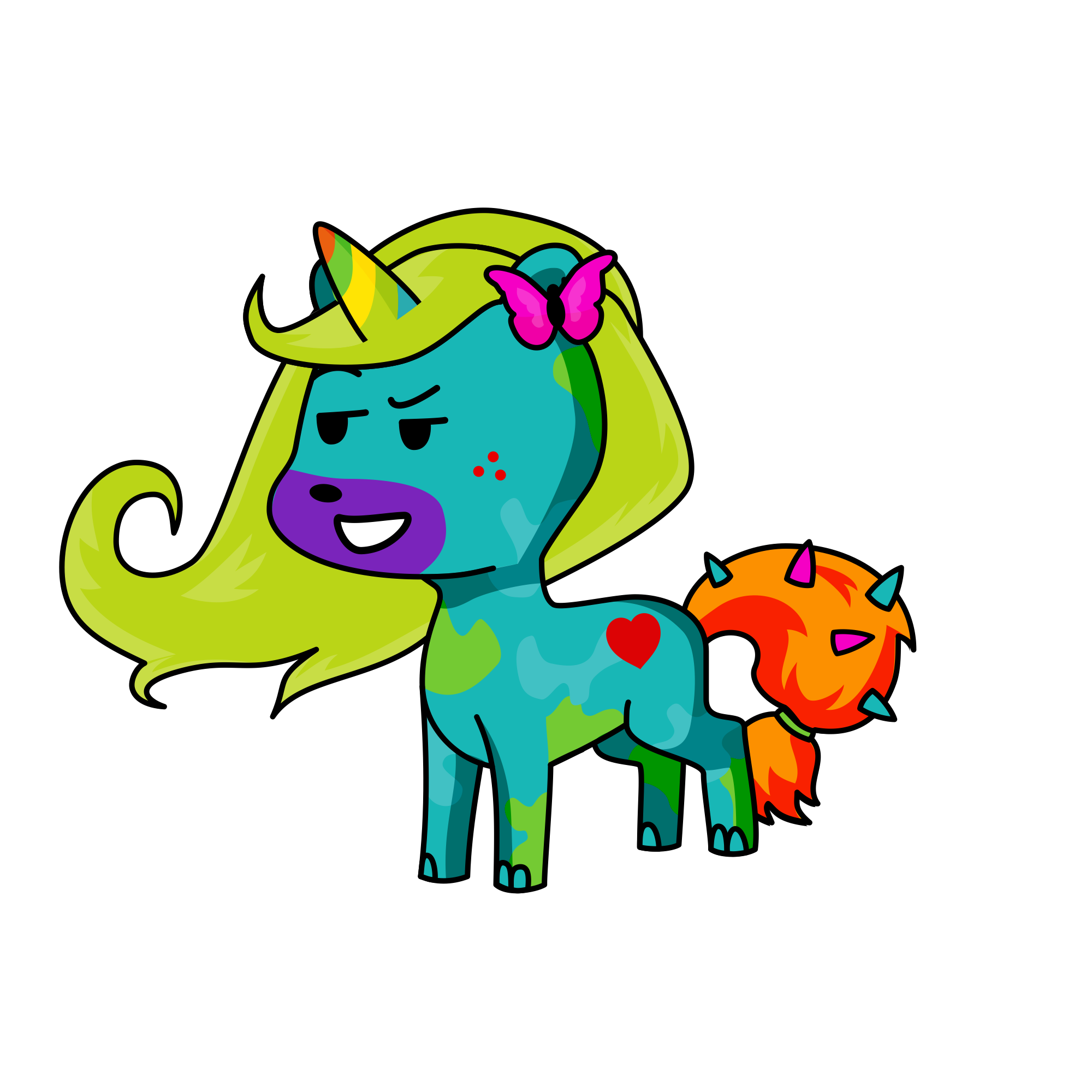 Test, the unicorn