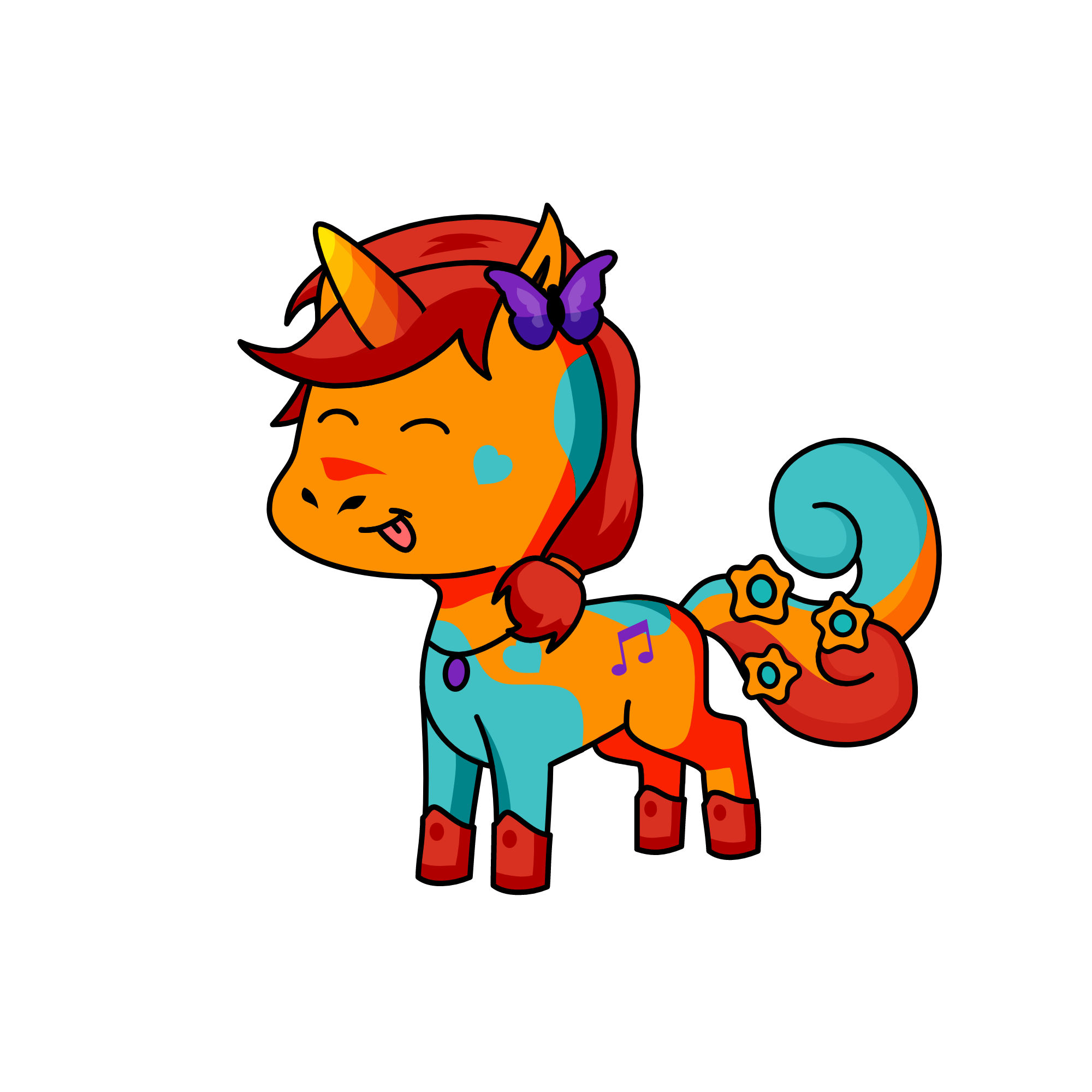 longsock, the unicorn