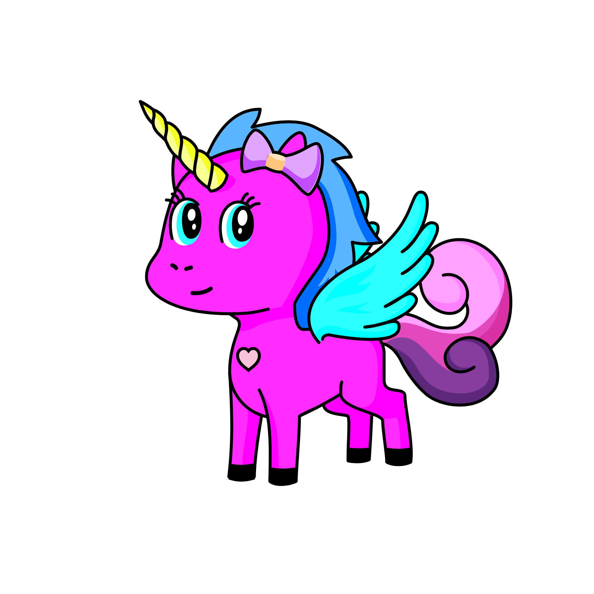 Dilly, the unicorn