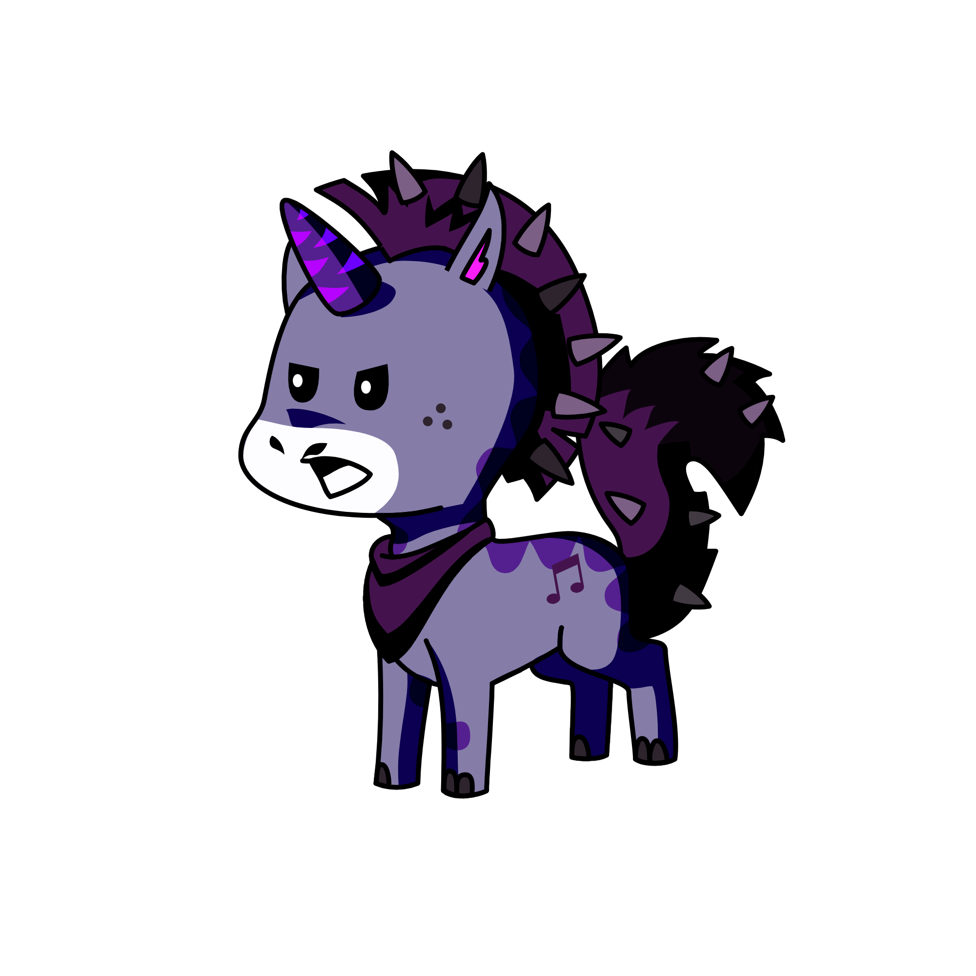 K, the unicorn