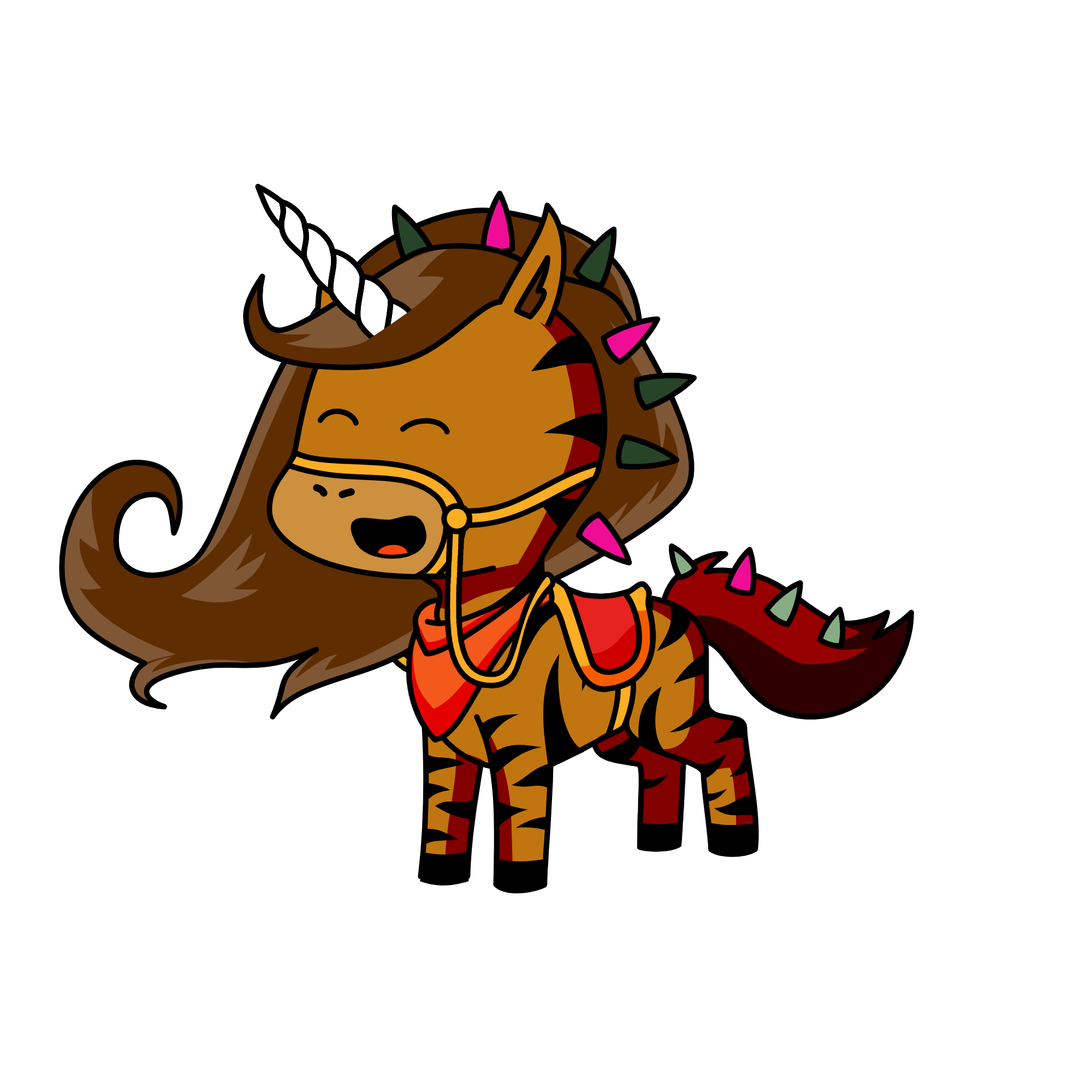 Nastya, the unicorn