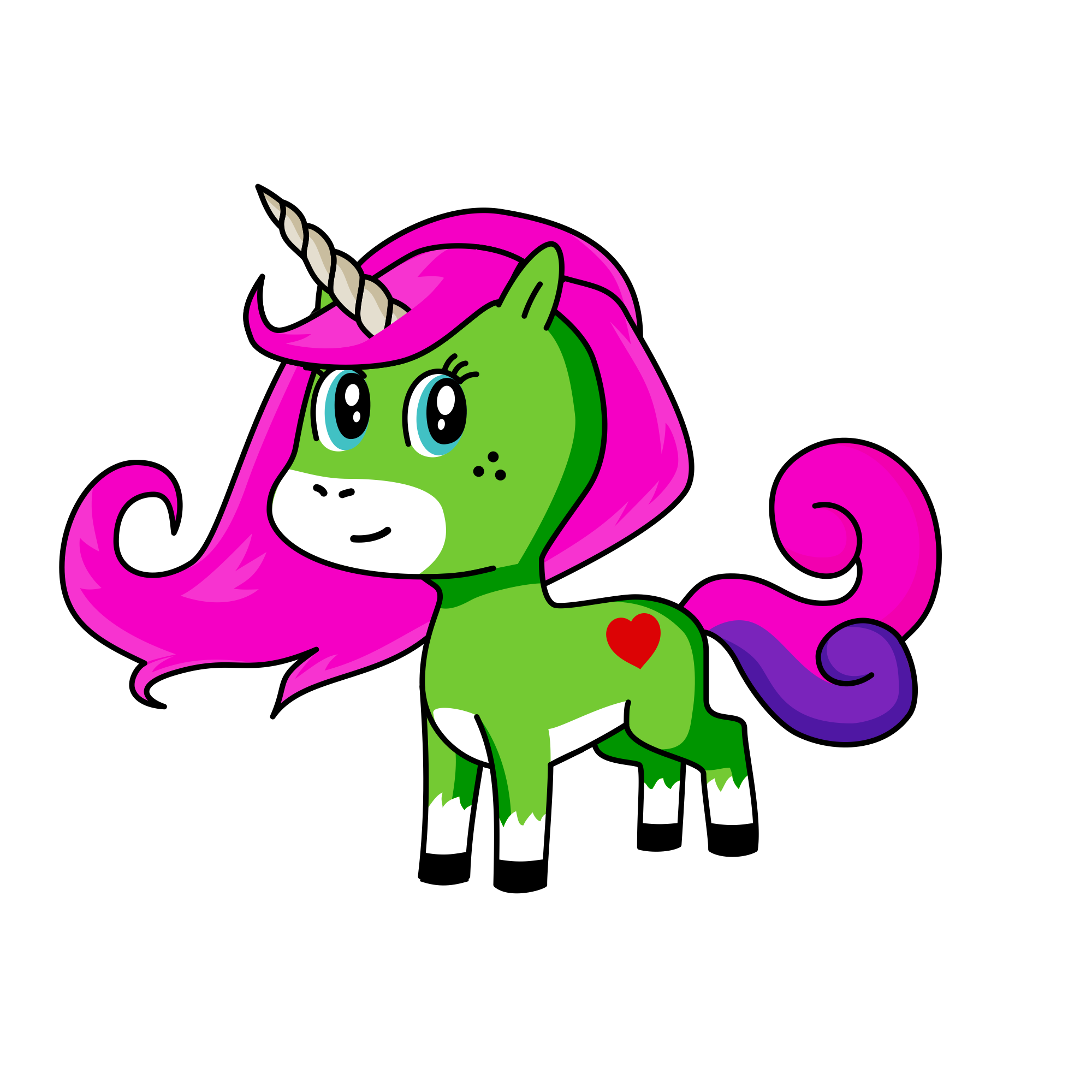 Ania, the unicorn