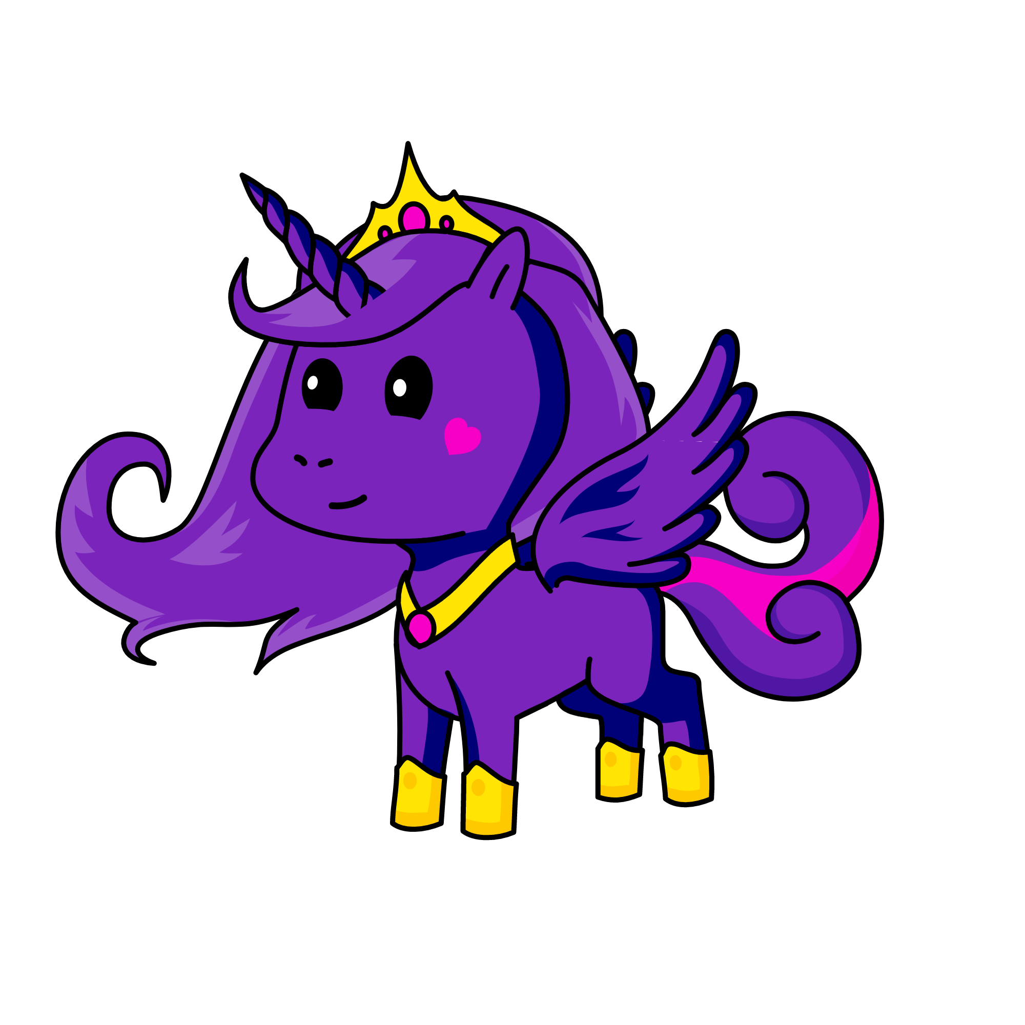 Twilight Sparkle, the unicorn