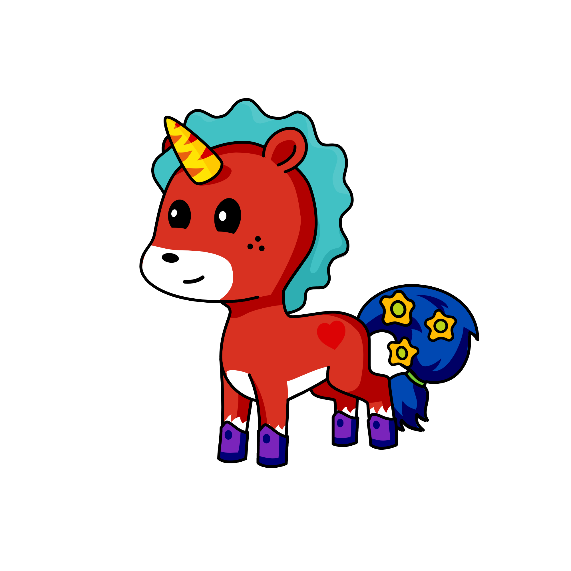Bellaviona, the unicorn