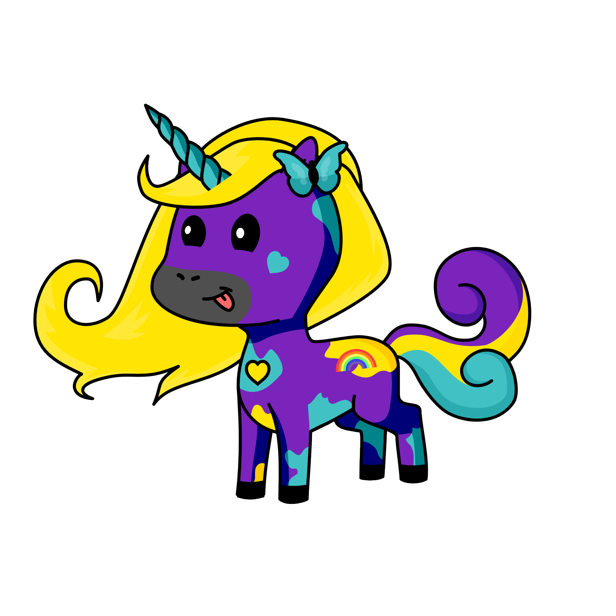sandy, the unicorn