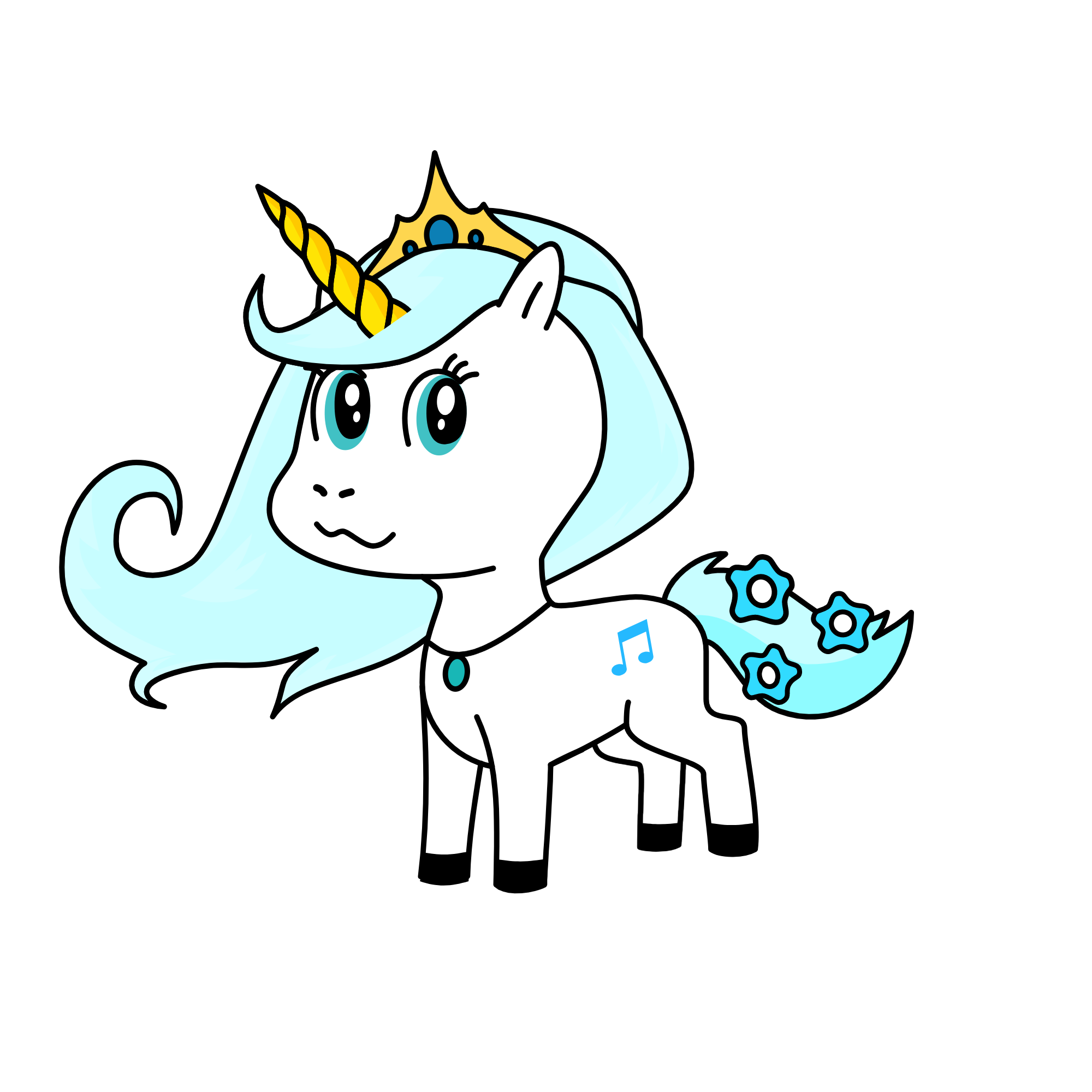 Snowflake, the unicorn
