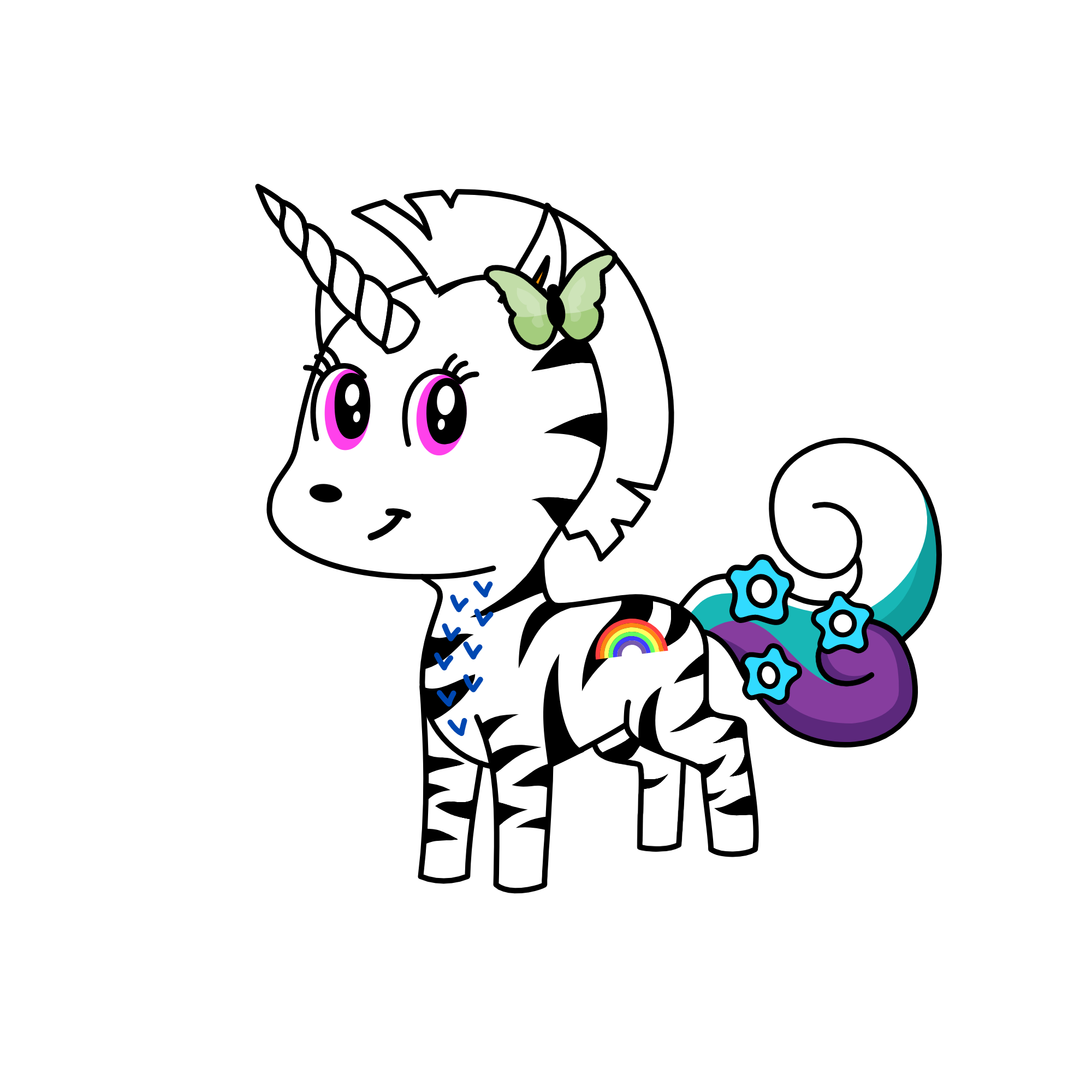 SNOW, the unicorn