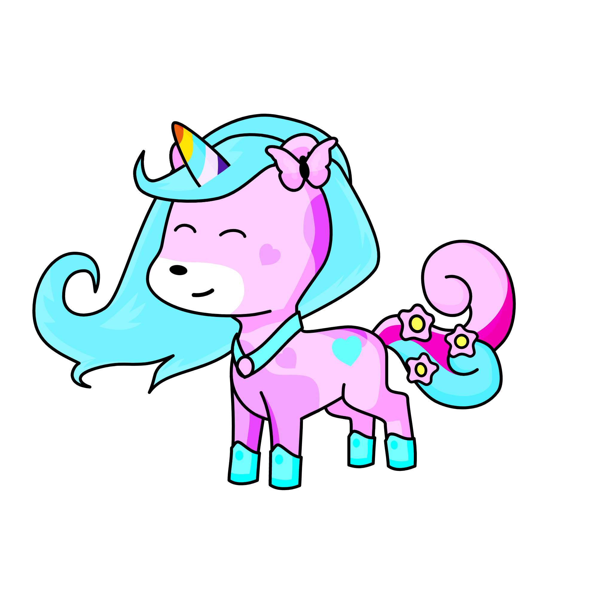 Angelita, the unicorn