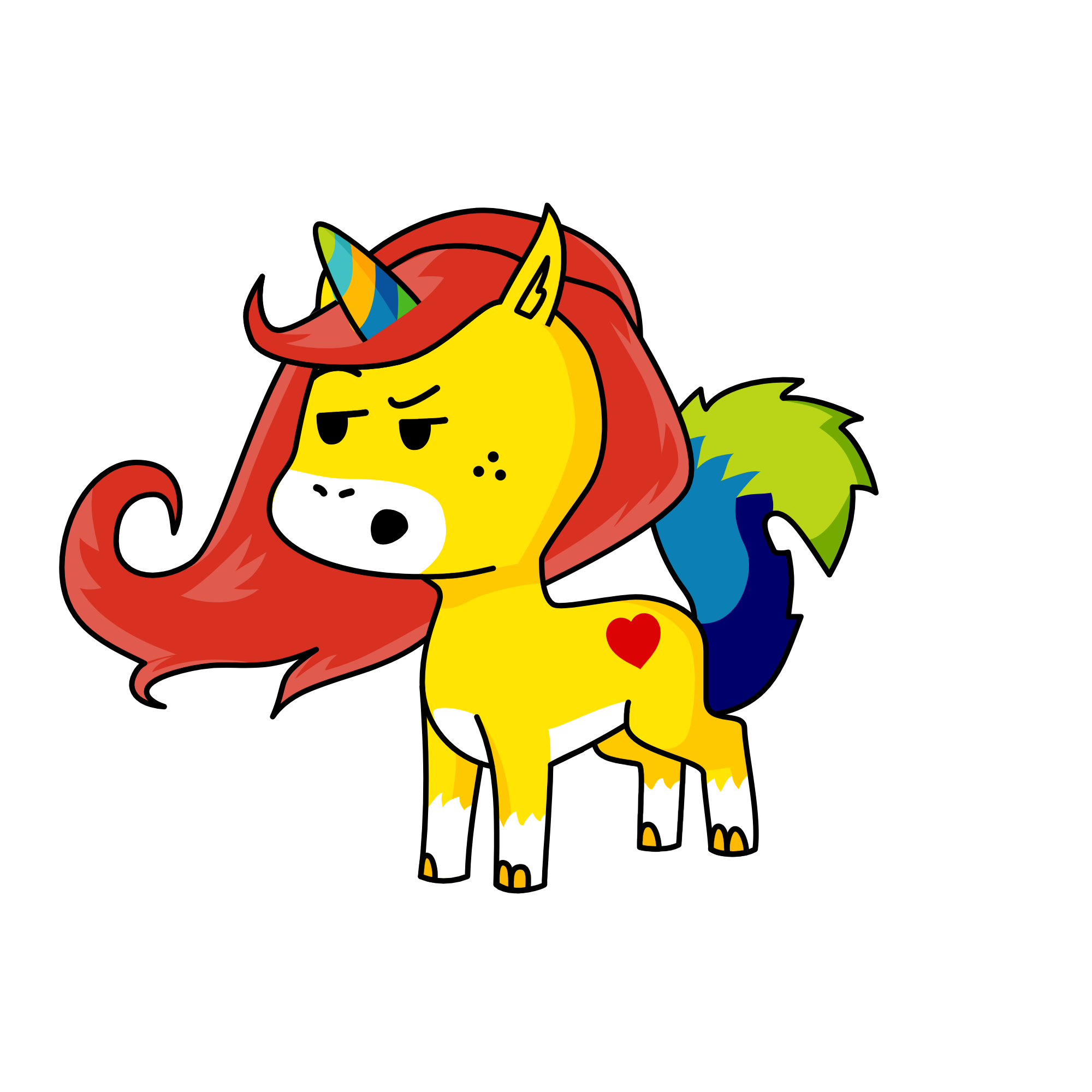 Tania, the unicorn