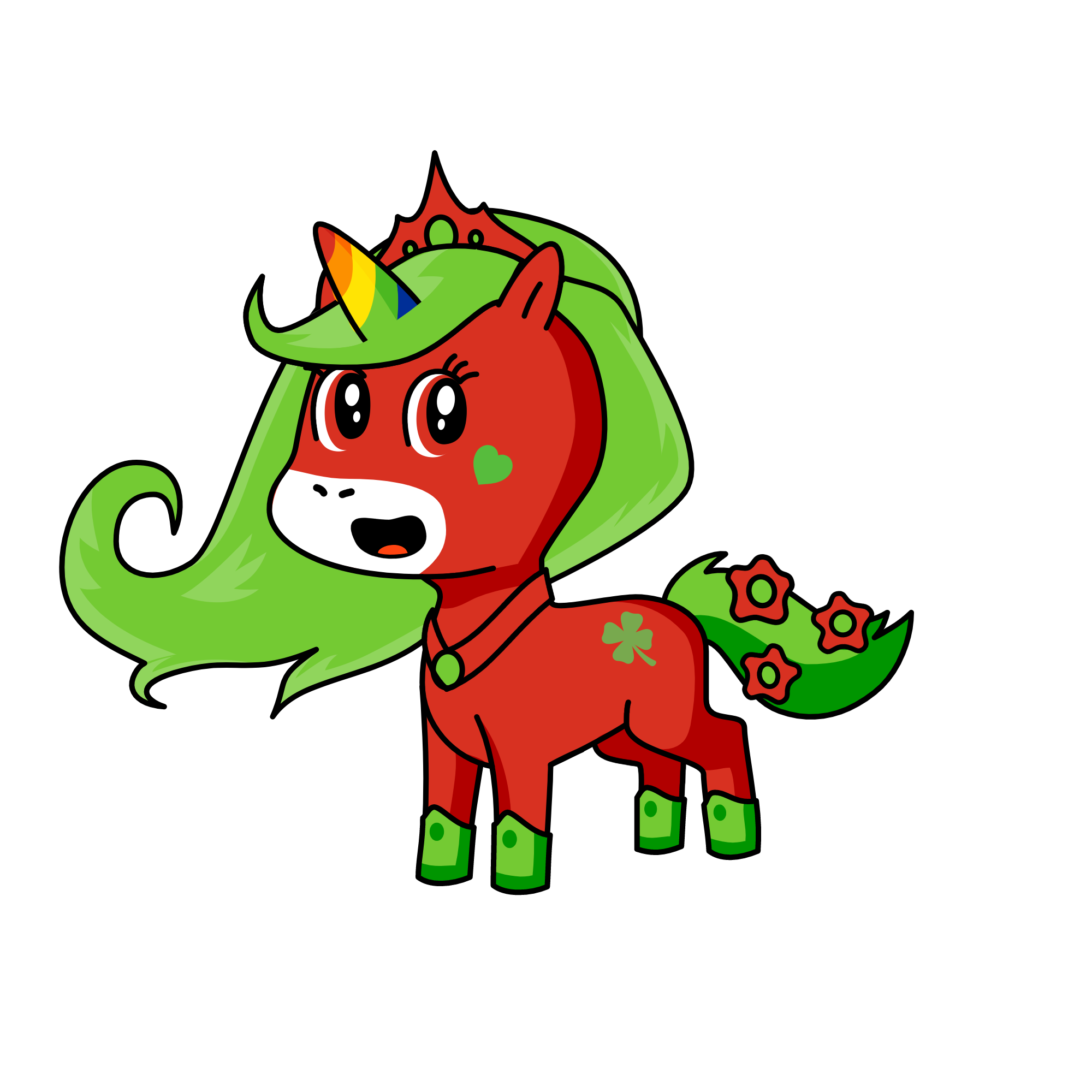 Princess Lanira (princess of holiday), the unicorn