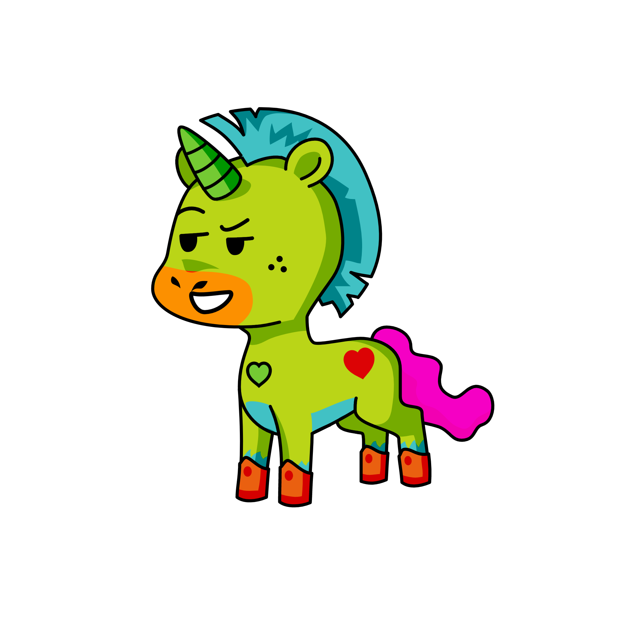 Volt, the unicorn