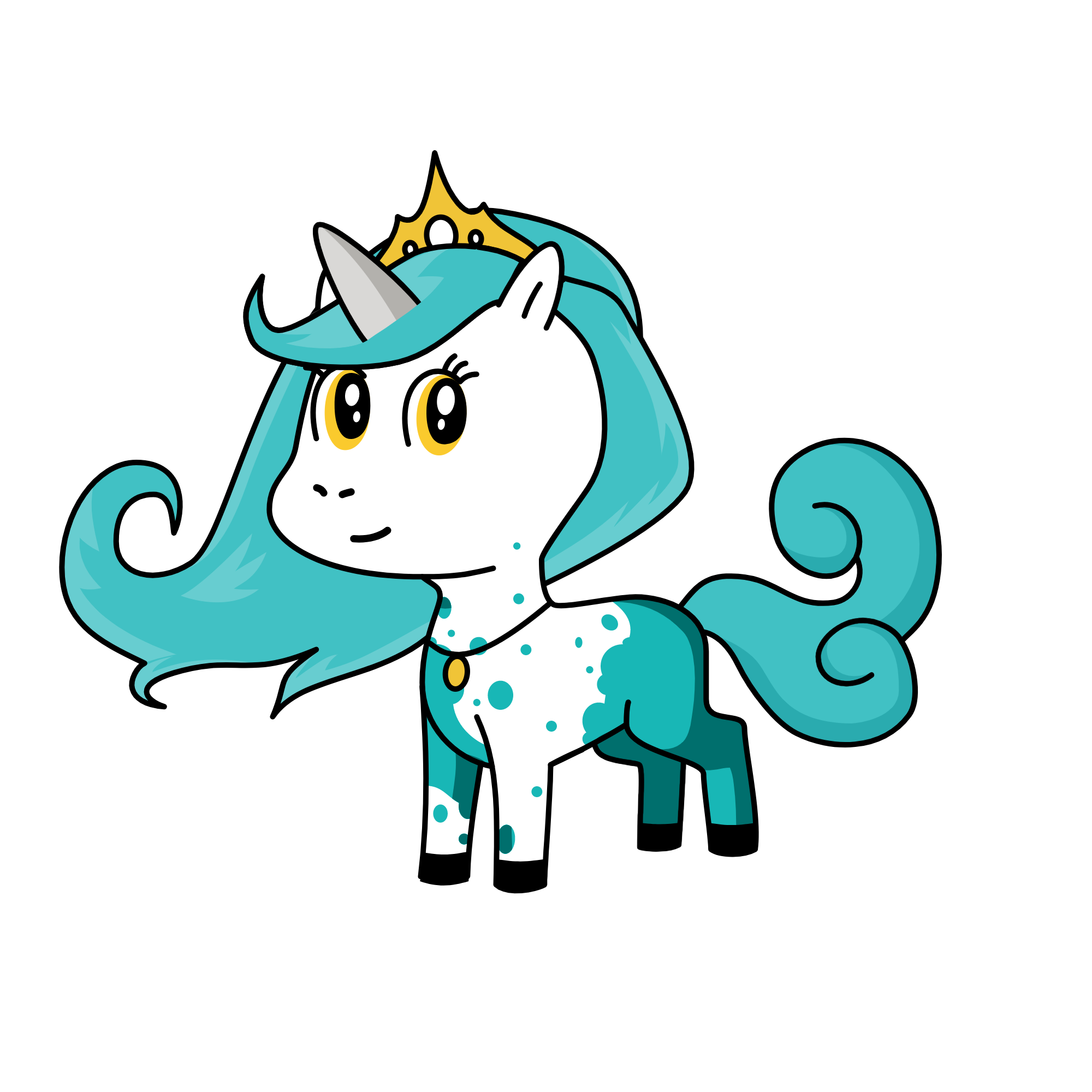 Princess Windfly, the unicorn